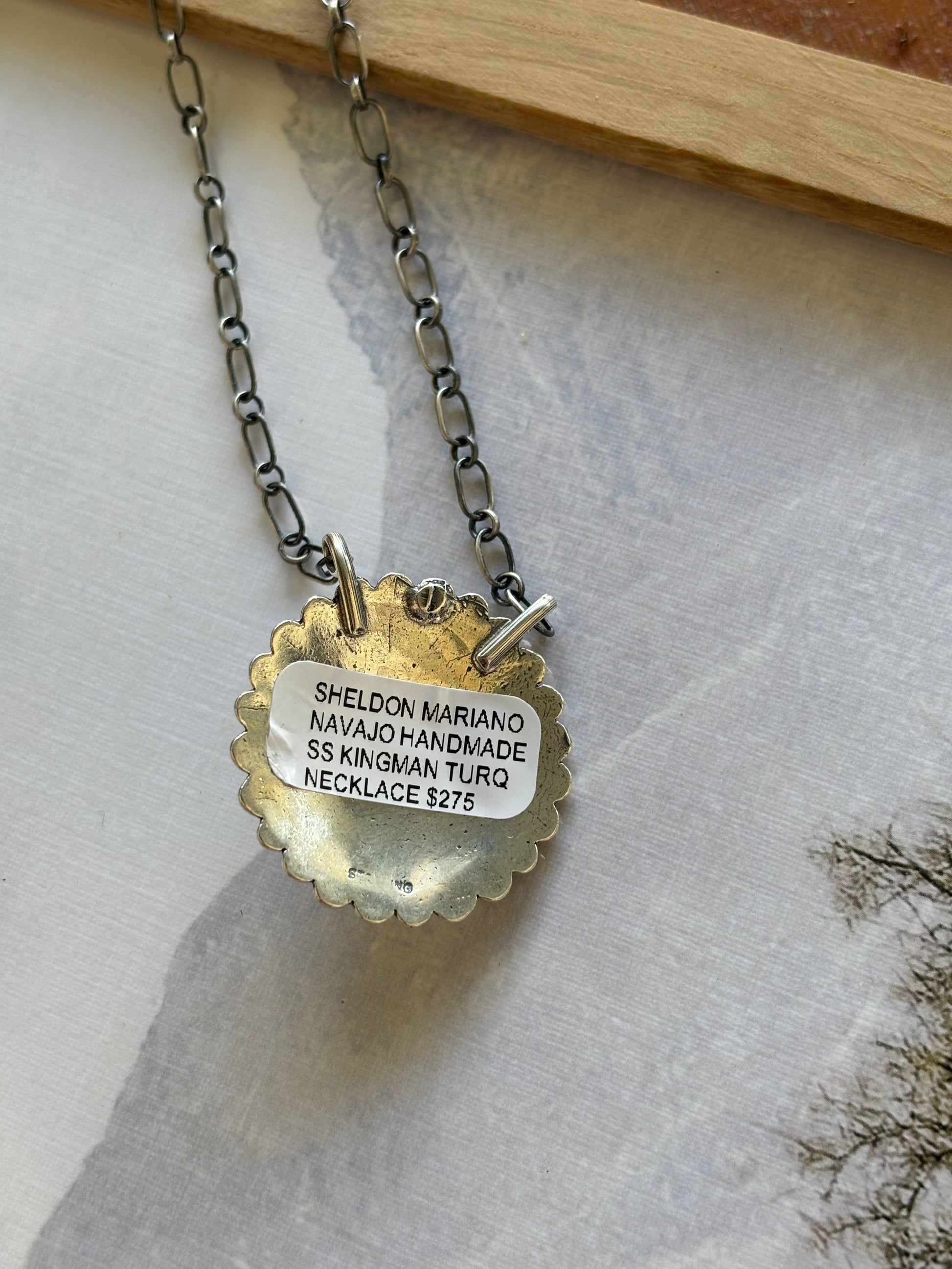 Sheldon Mariano Kingman Necklace