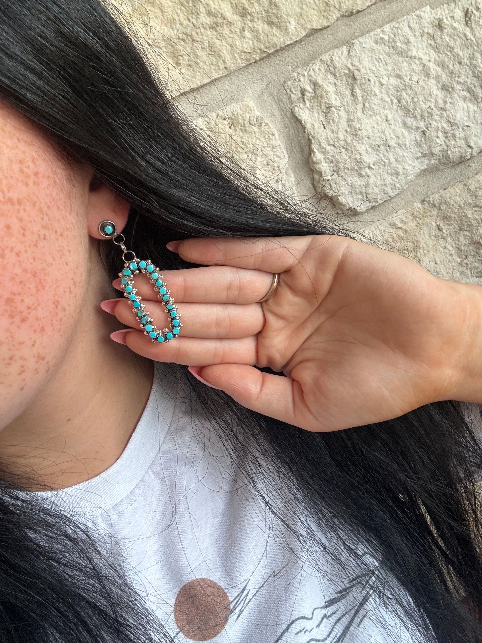 Marlon Quam Sleeping Beauty Earrings