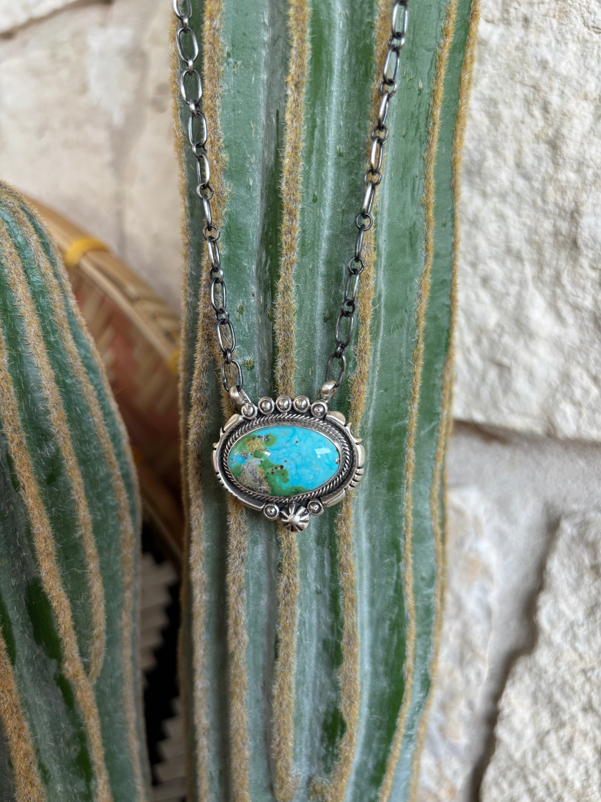Daniel Benally Sonoran Gold Necklace