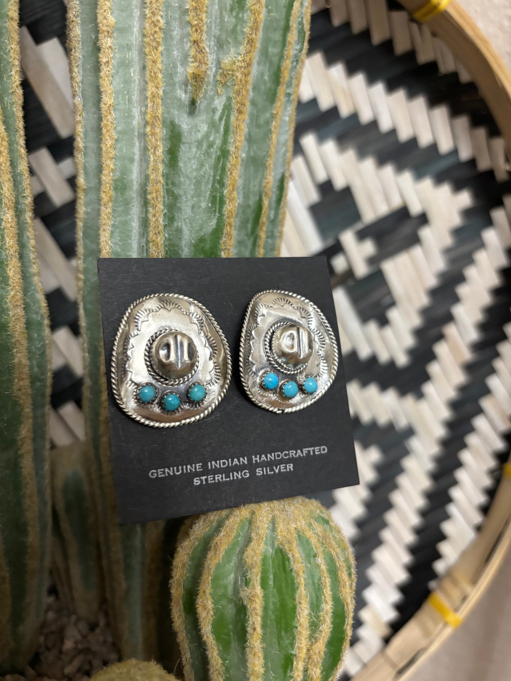 Bobby Platero Cowboy Hat Studs