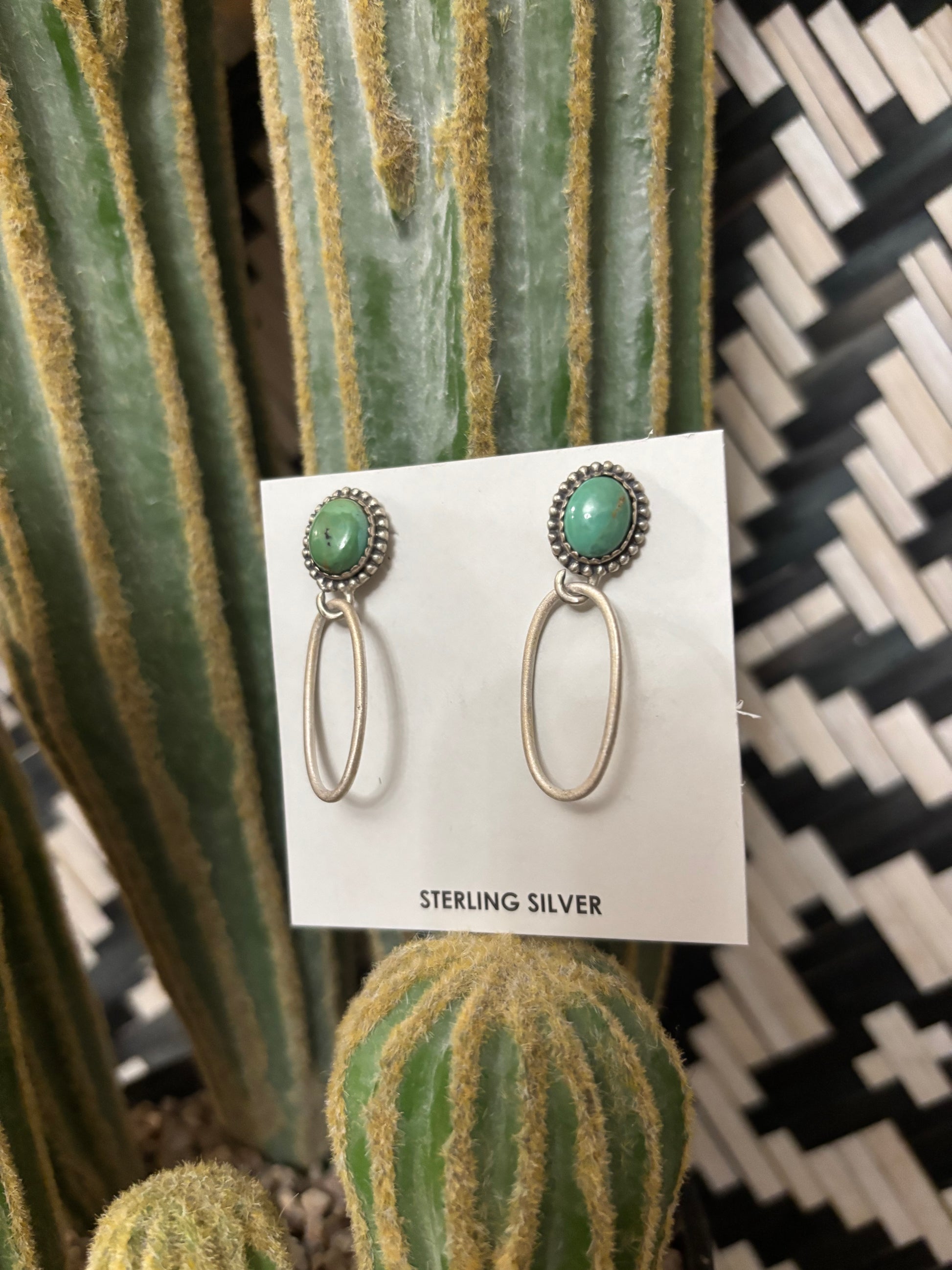 Memphis Dangle Studs