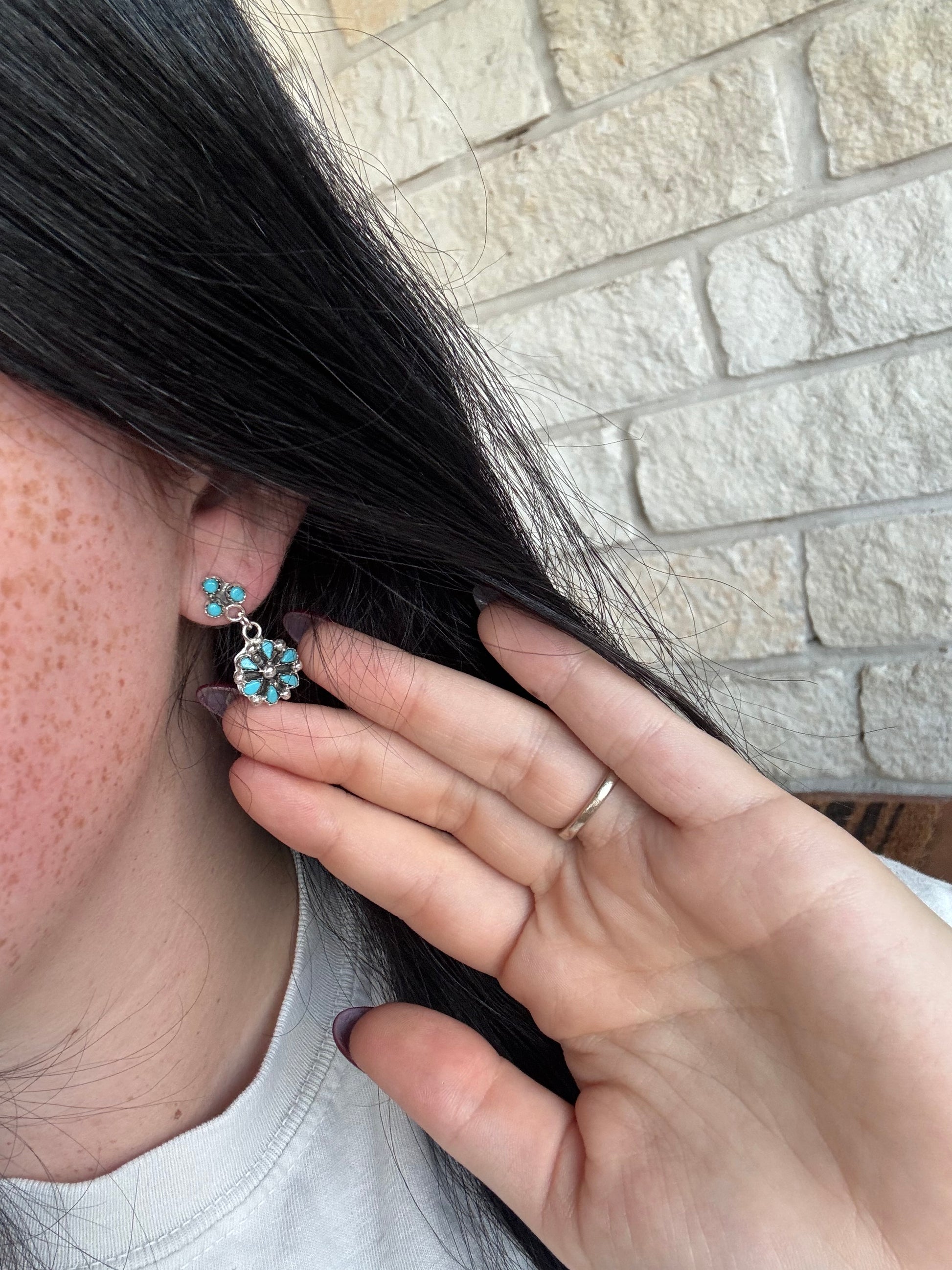 Tricia Leekity Zuni Earrings