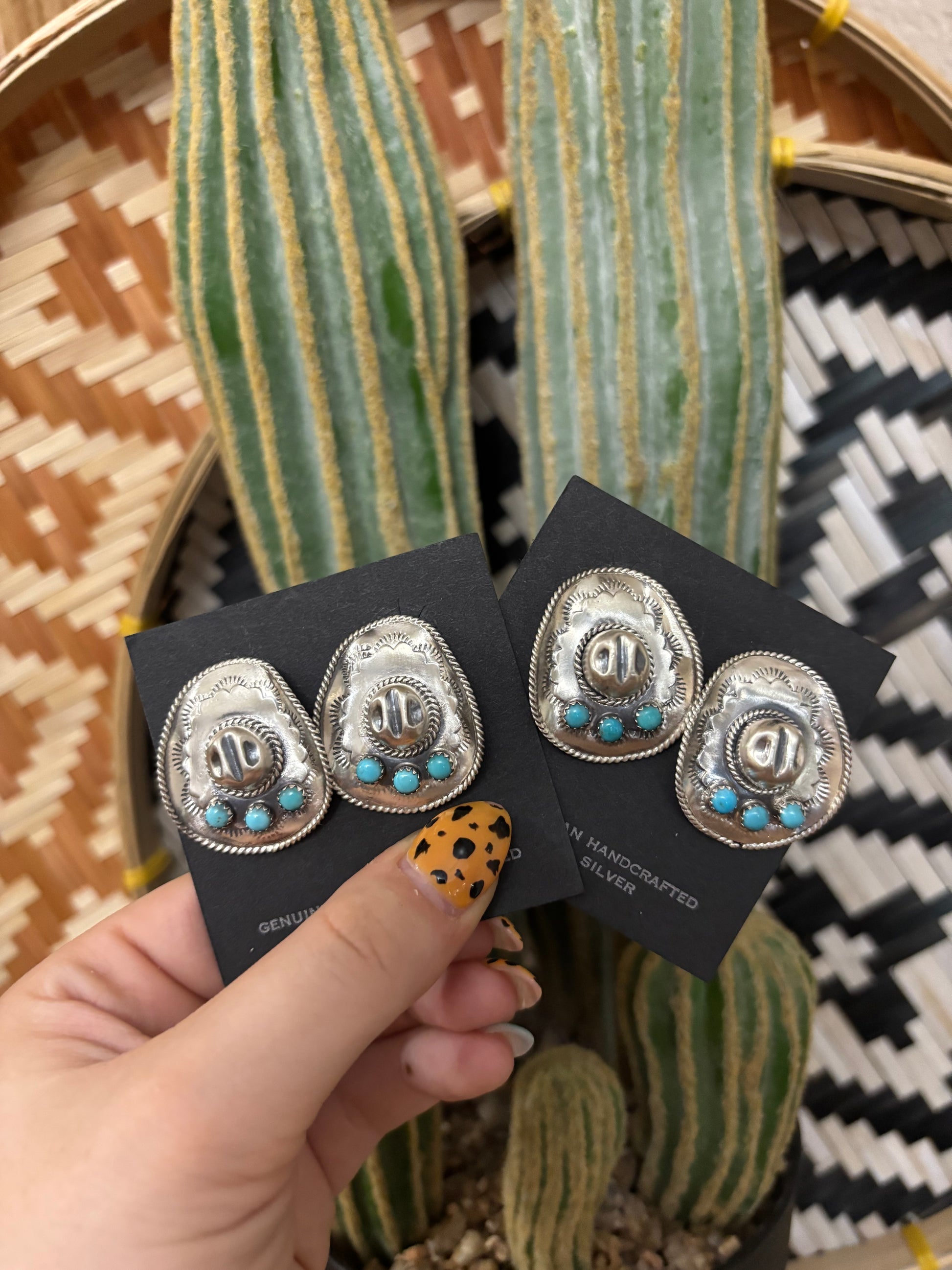 Bobby Platero Cowboy Hat Studs