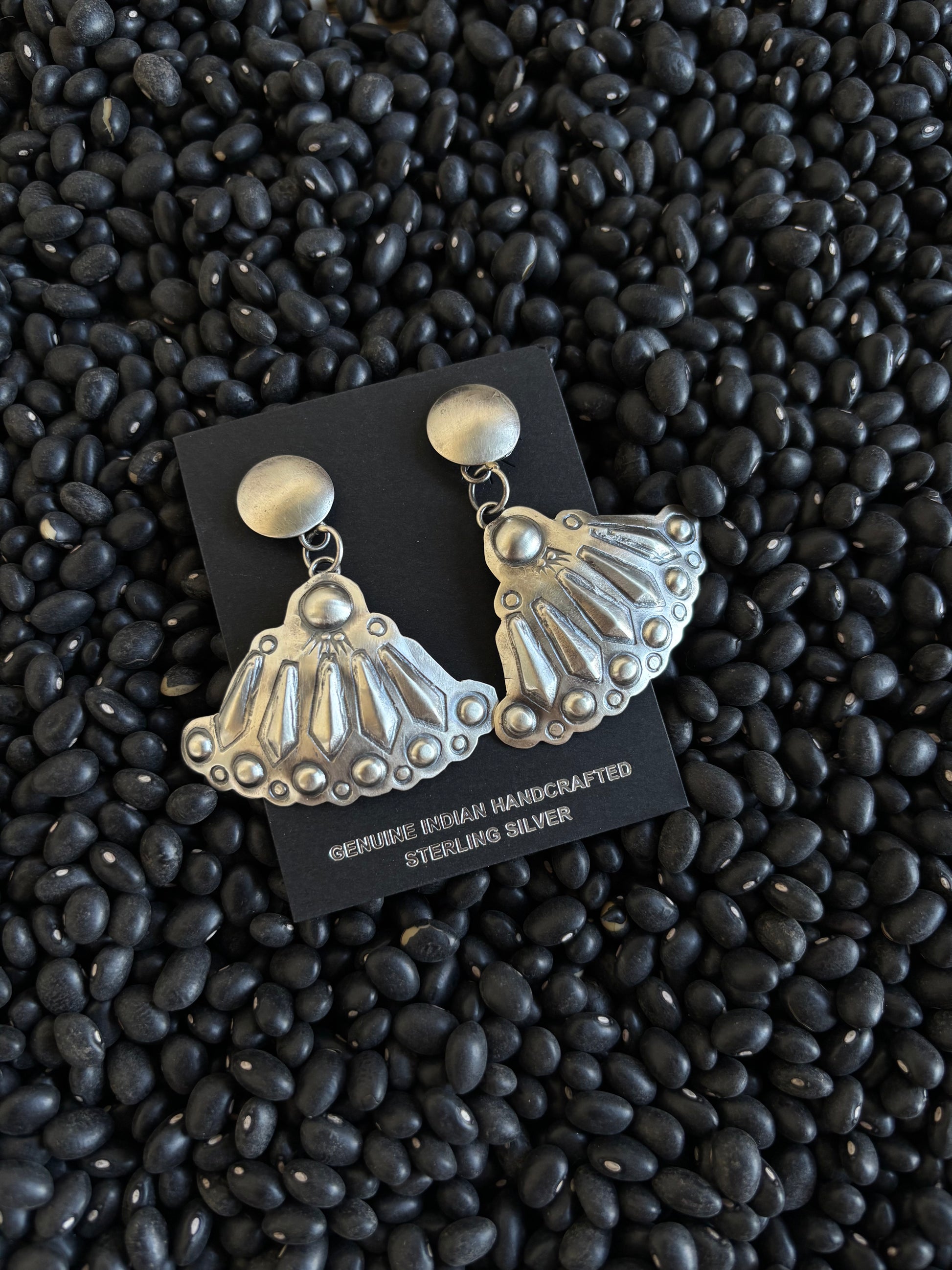 Gabriele Yazzie Sterling Earrings