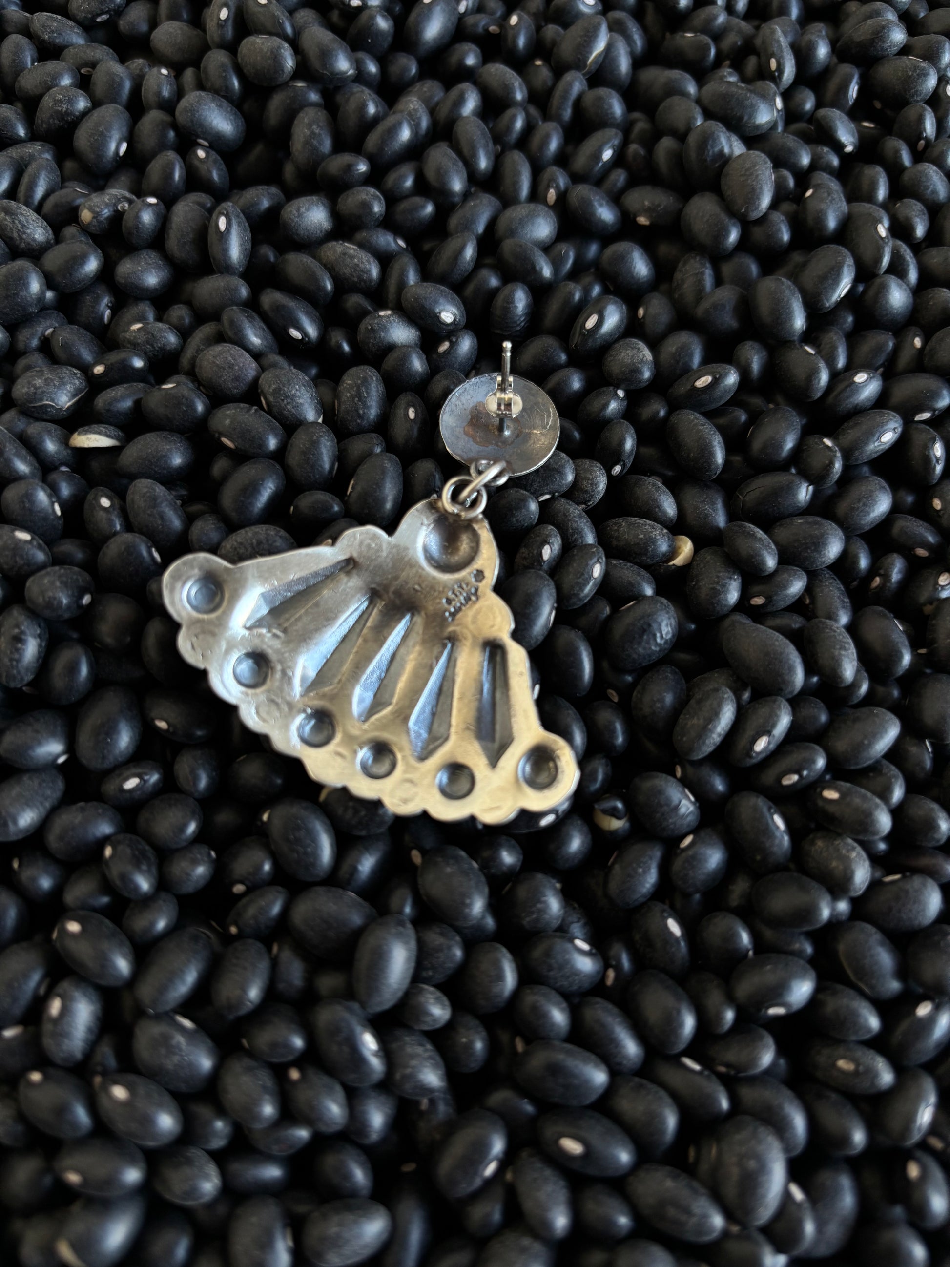 Gabriele Yazzie Sterling Earrings