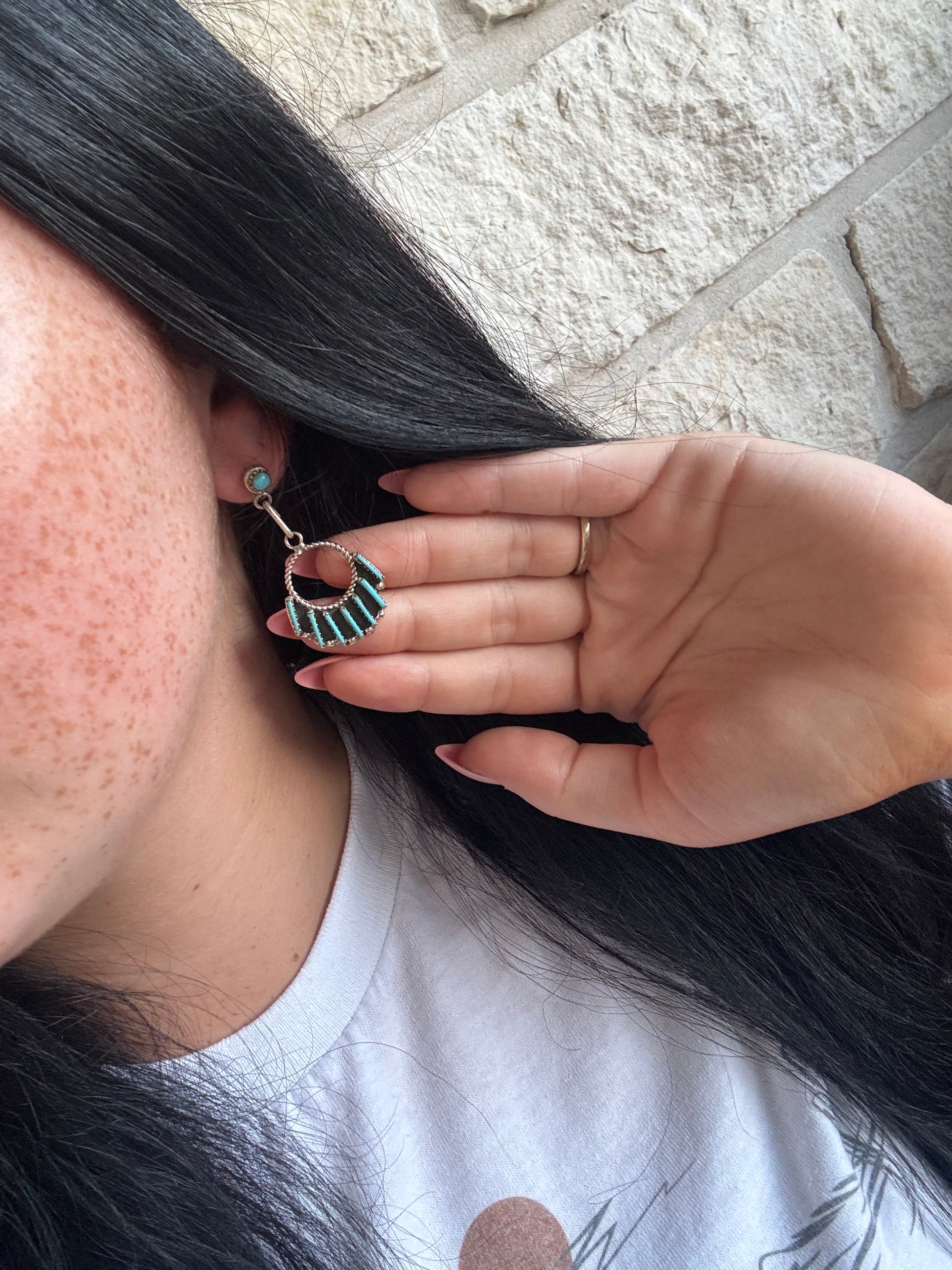 Davis Kaamasee Zuni Earrings