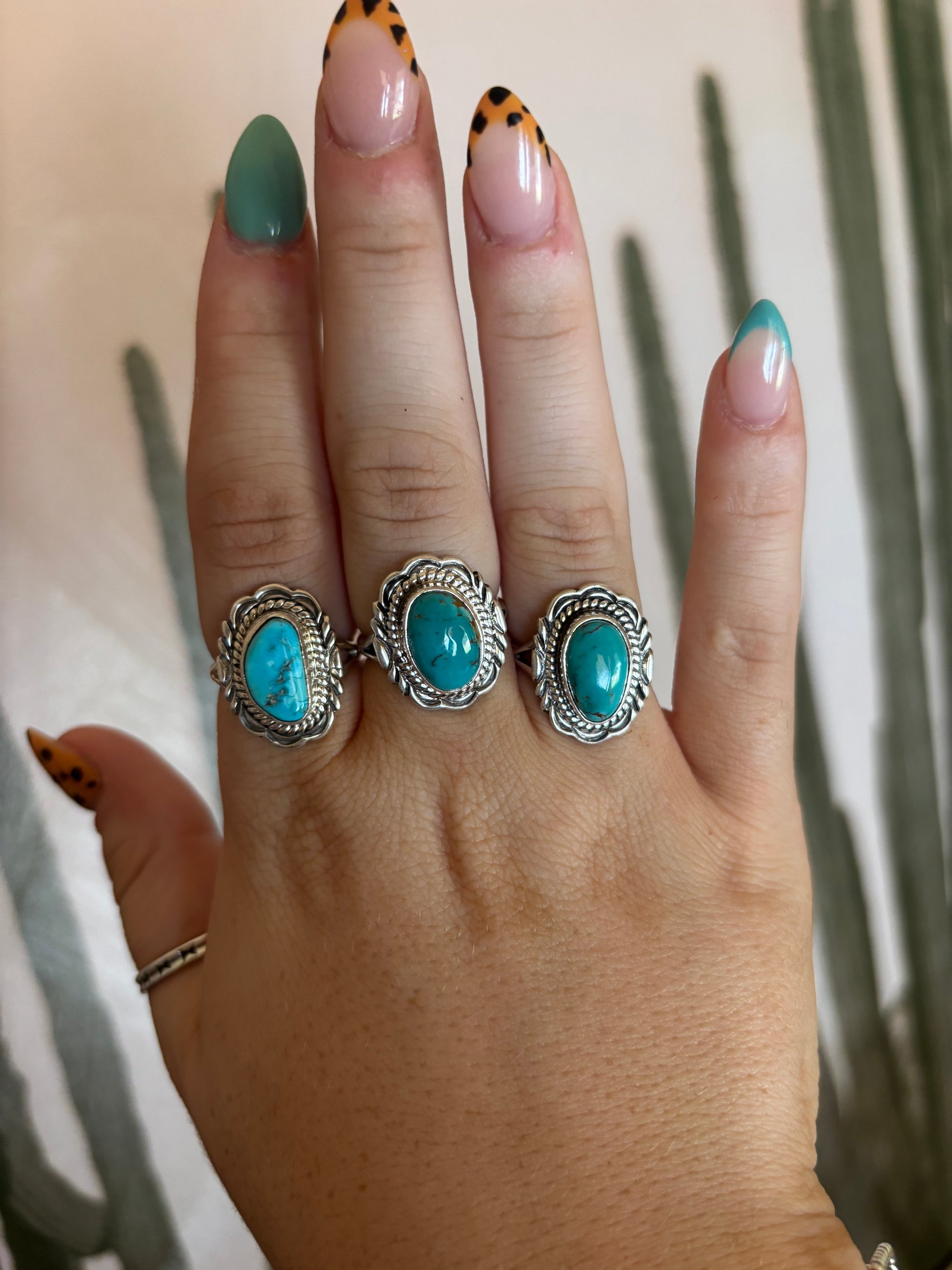 Virgil Chee Kingman Rings