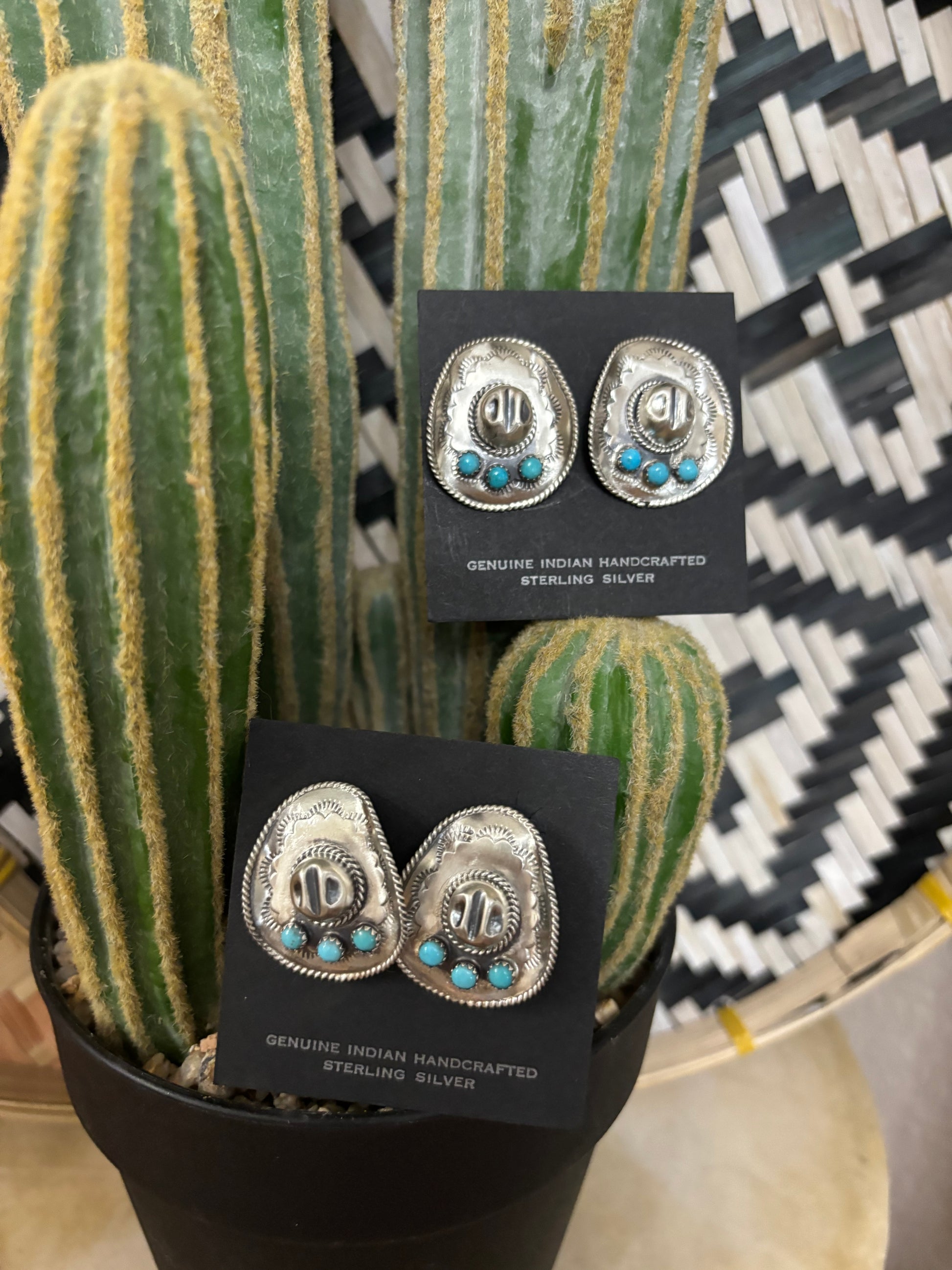 Bobby Platero Cowboy Hat Studs