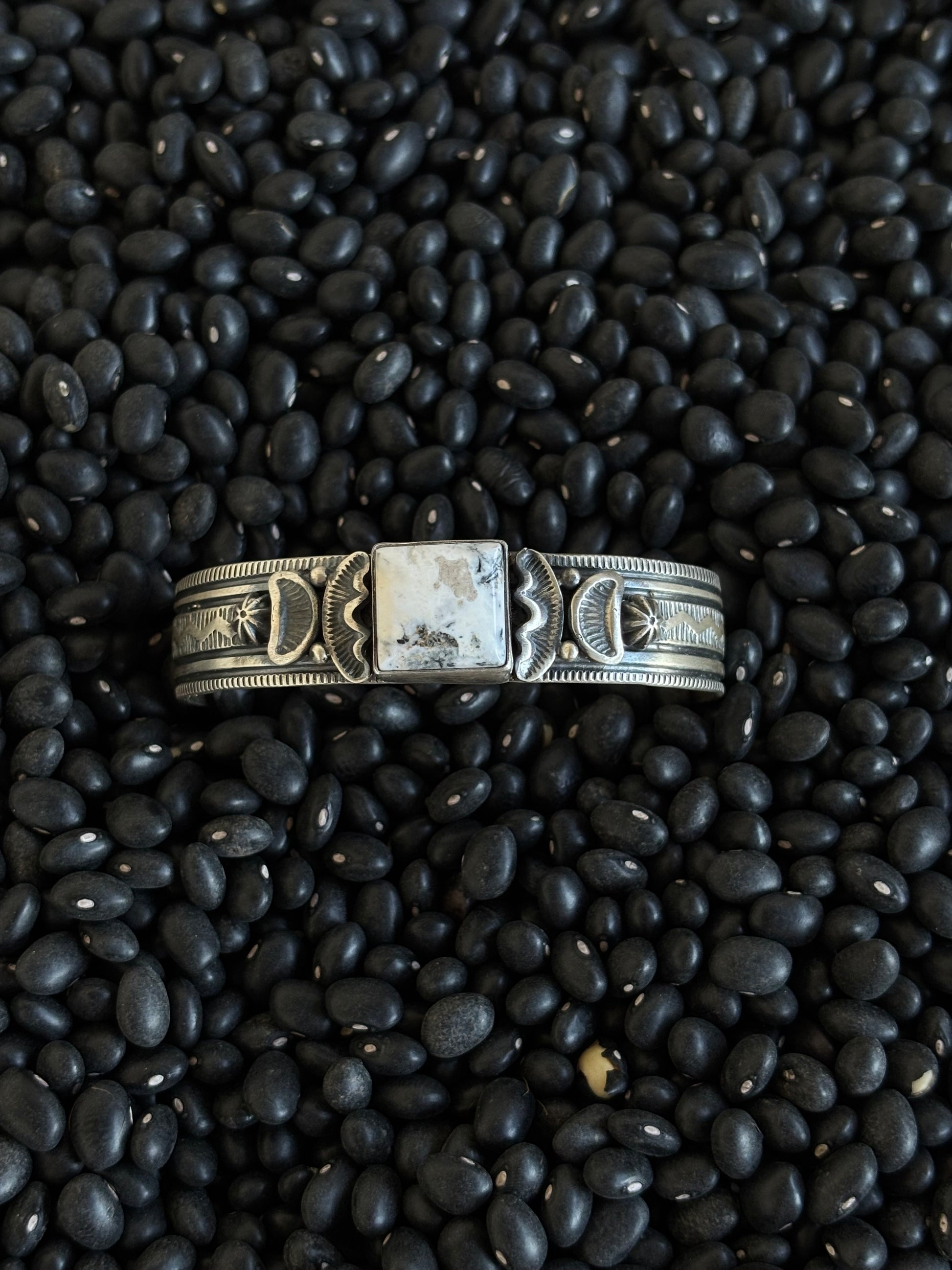 Francis Yazzie White Buffalo Cuff