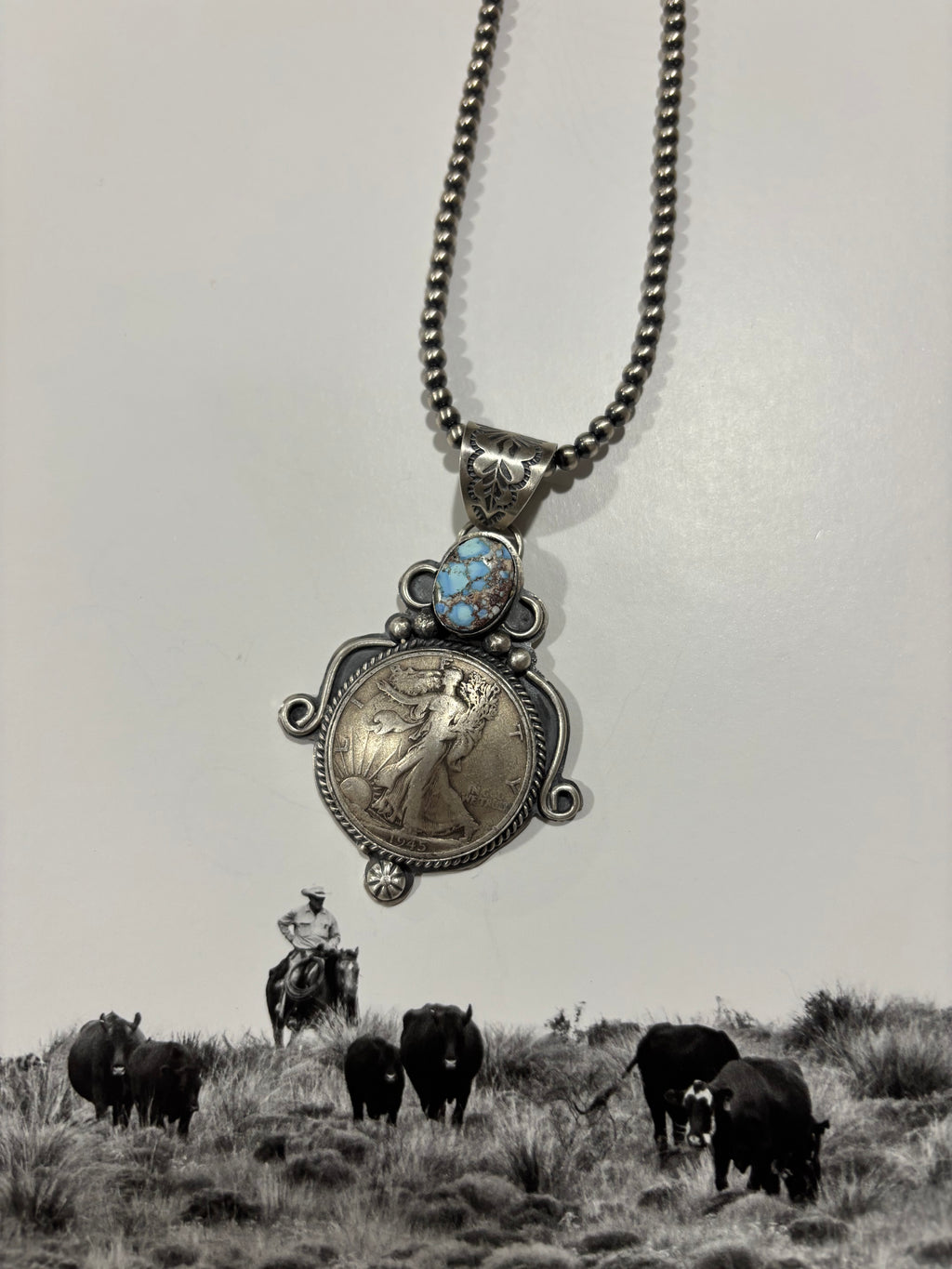 Boys J. Ashley Golden Hills Coin Pendant