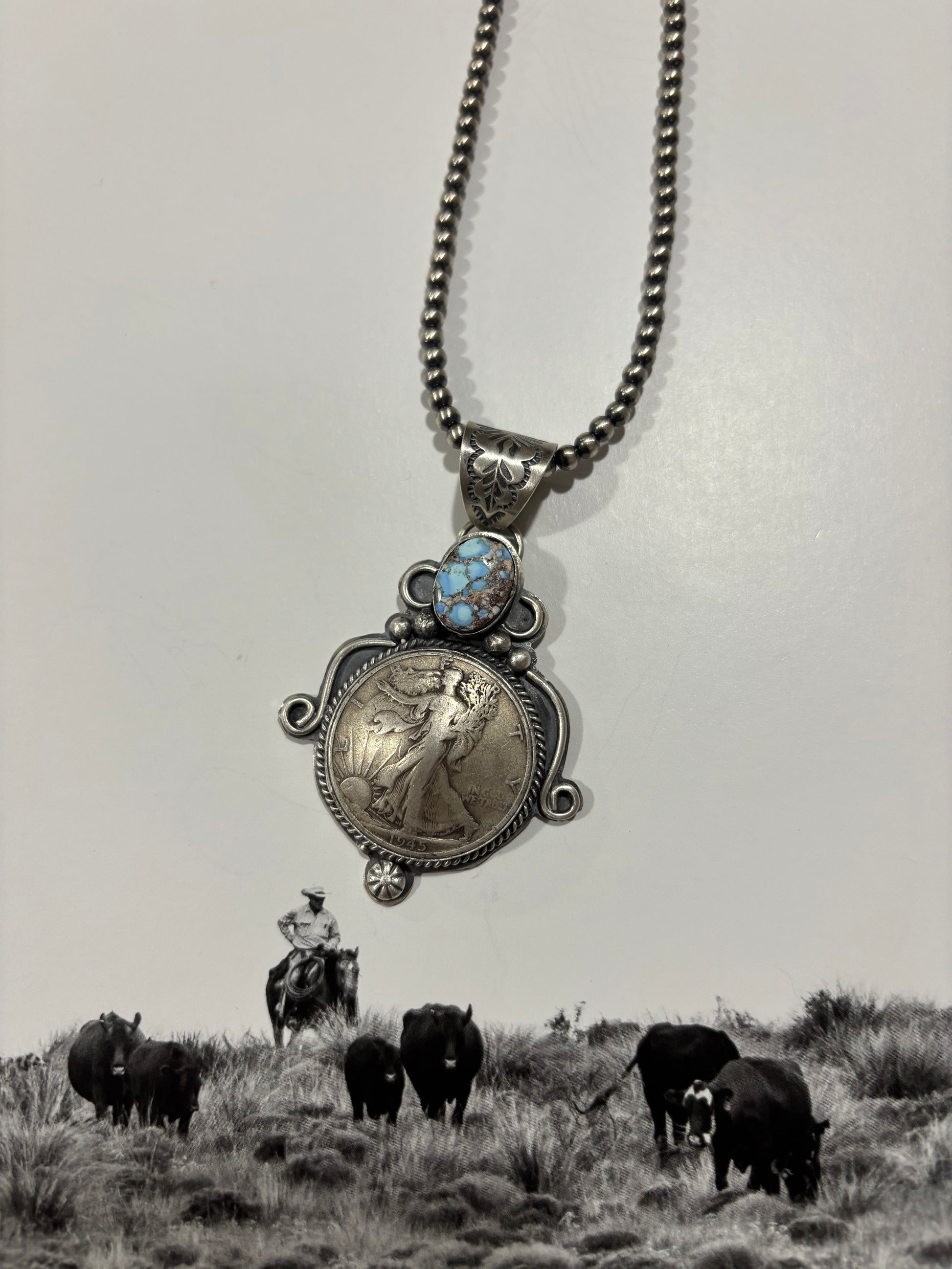 Boys J. Ashley Golden Hills Coin Pendant