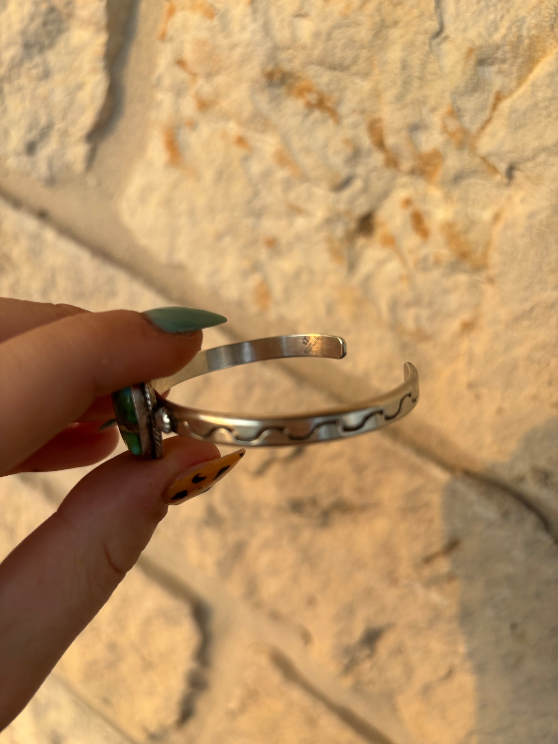 The S. Yellowhair Sonoran Gold Cuff