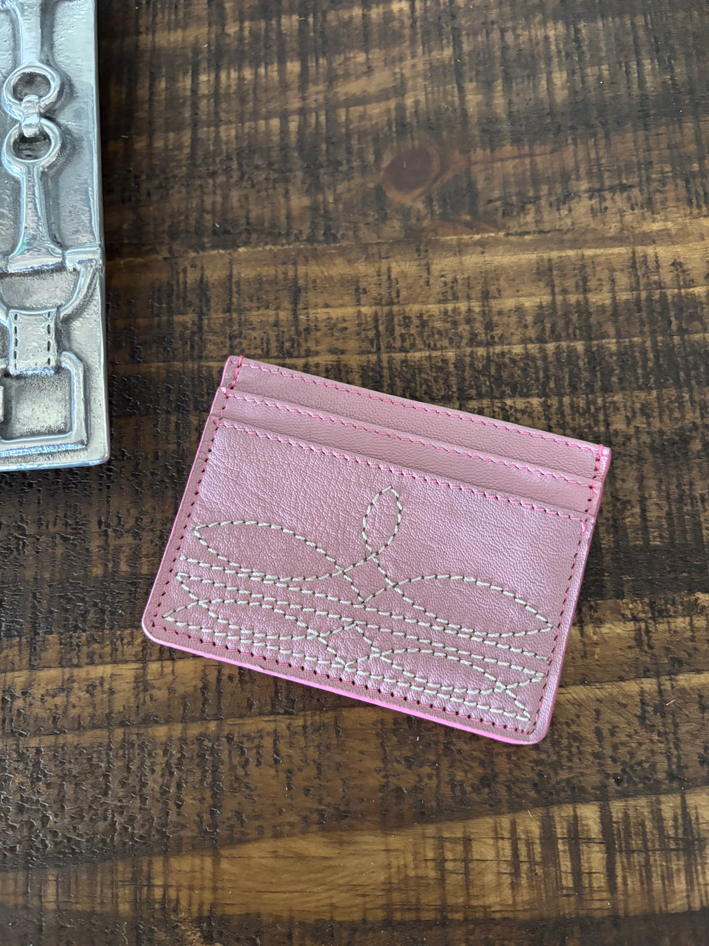 The Bootstitch Card Holder - PINK