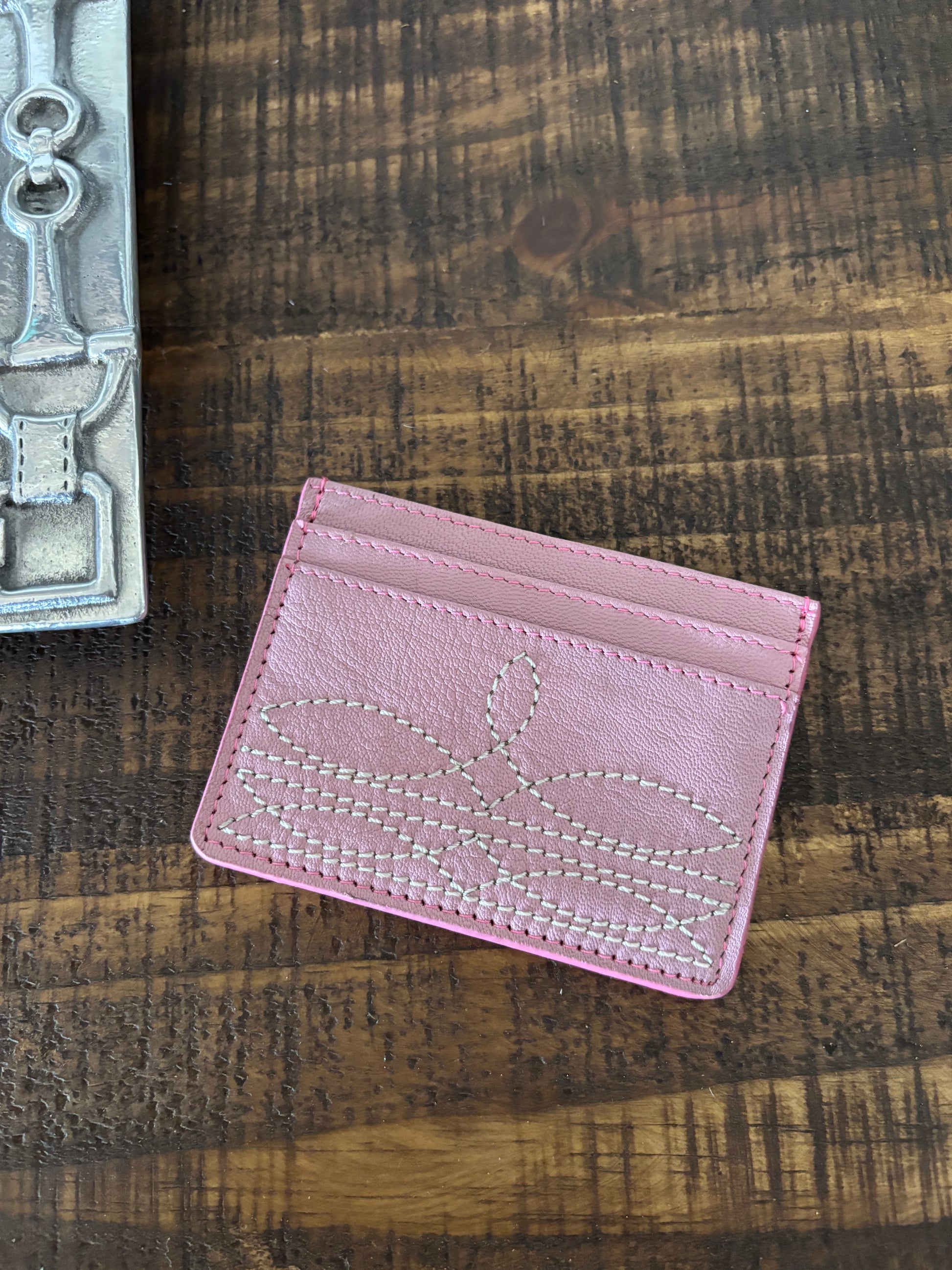 The Bootstitch Card Holder - PINK