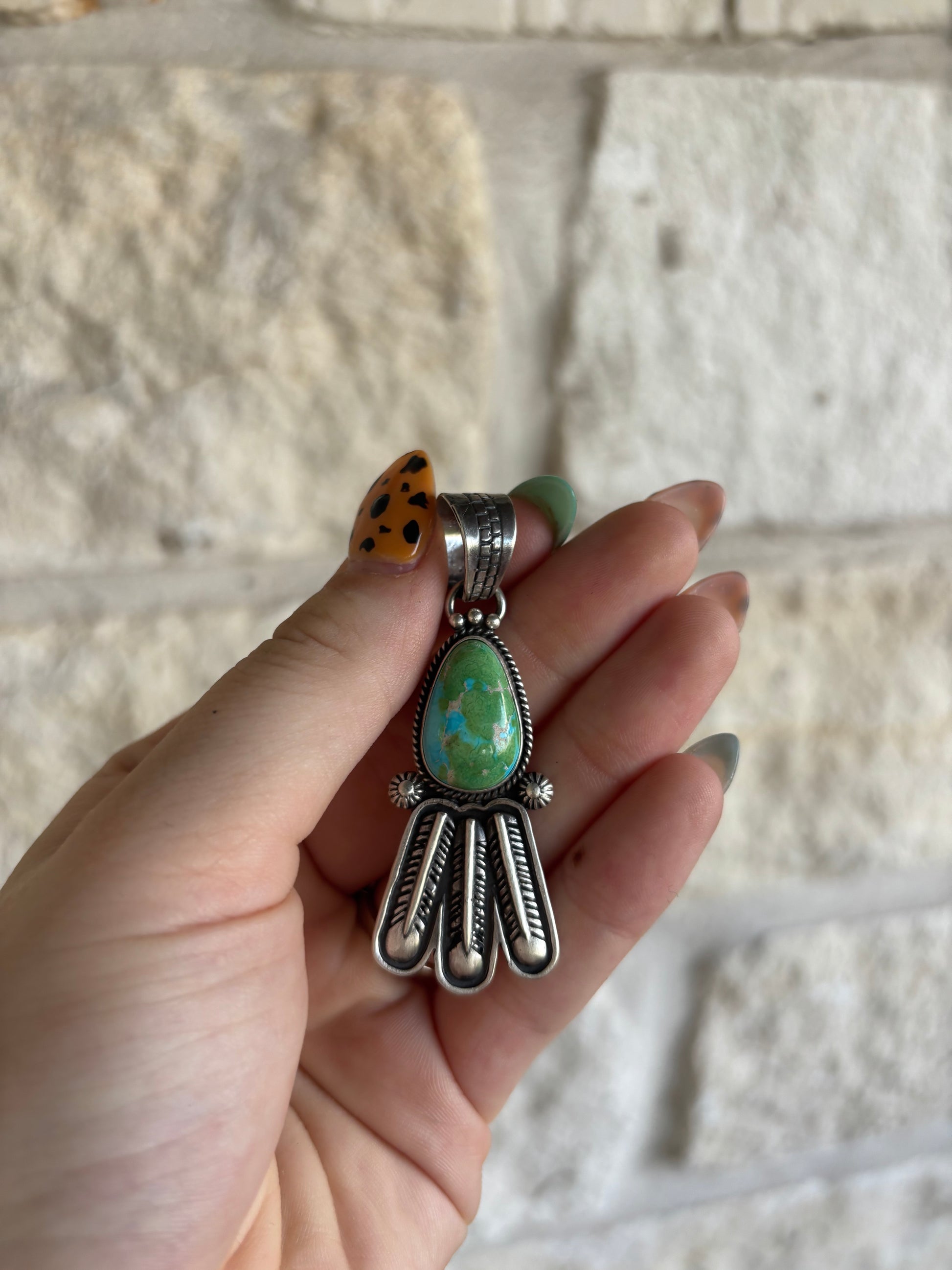 Maria Benally Feather Pendants