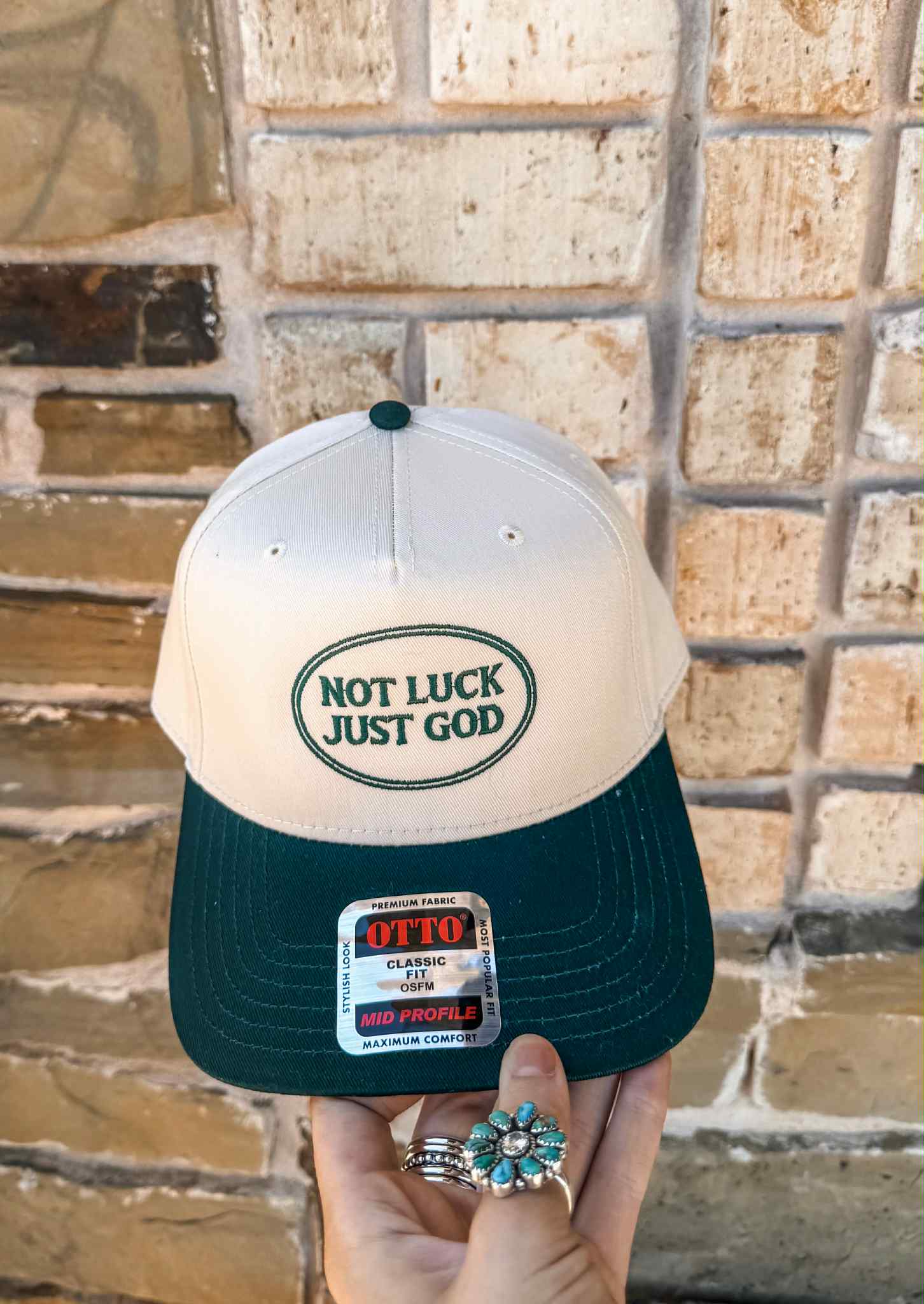 Not Luck Just God