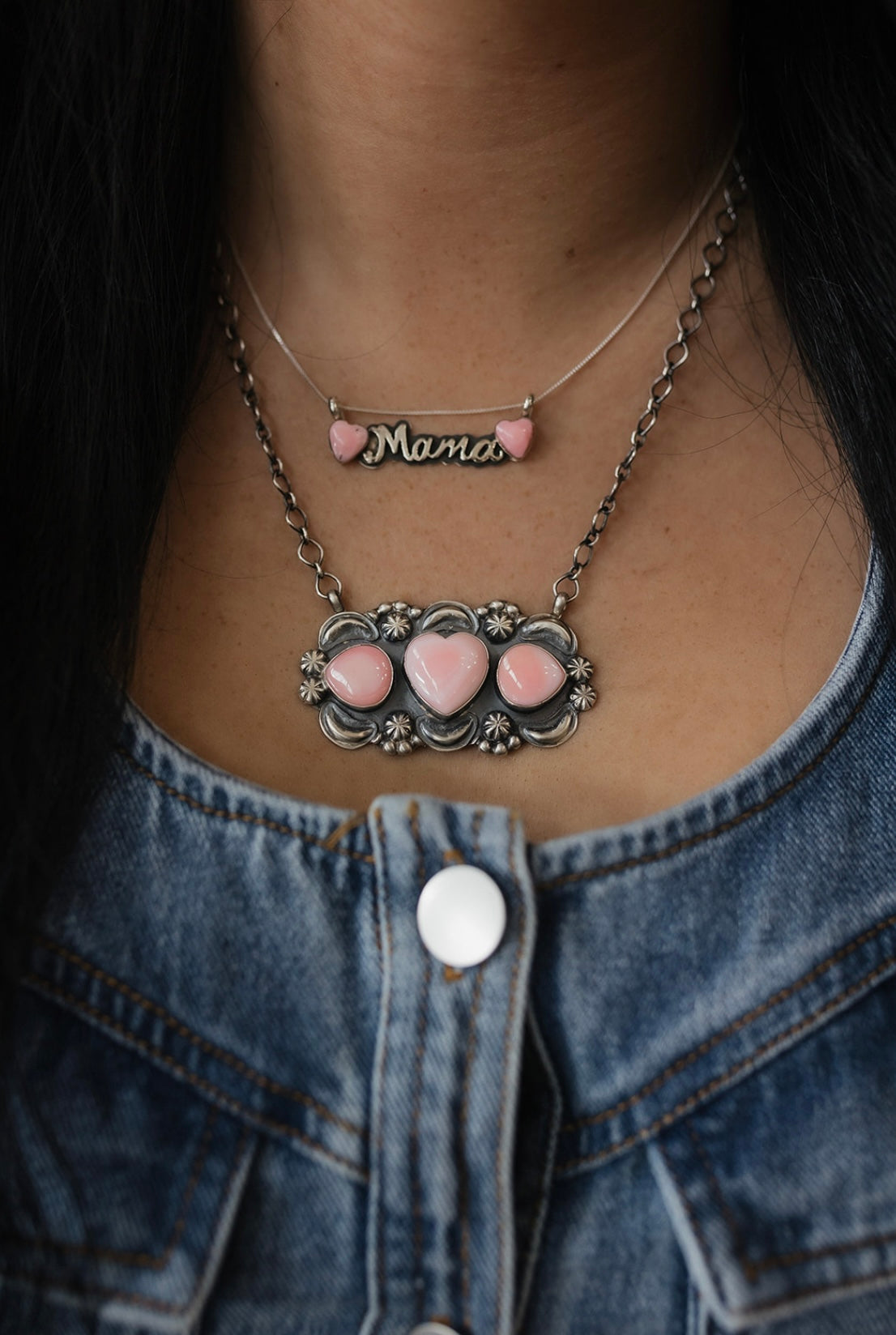 Lover Girl Pink Conch Necklace