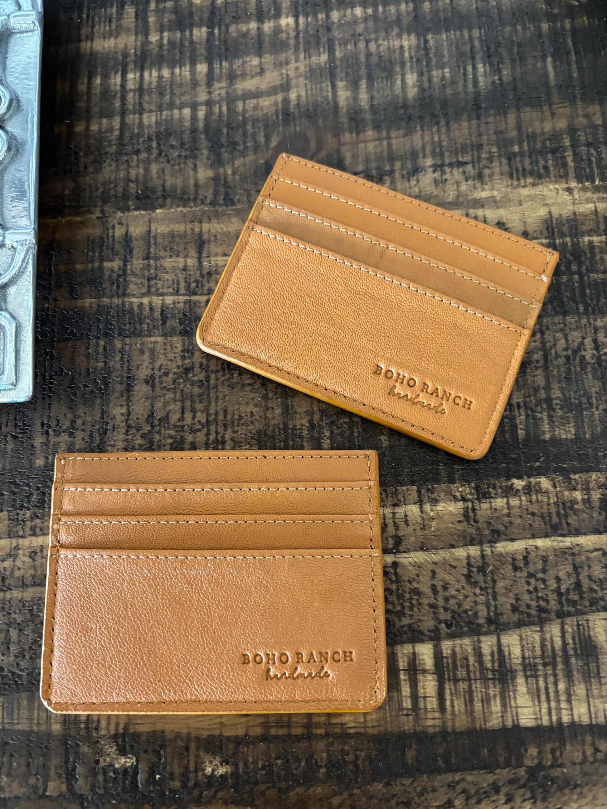 The Bootstitch Card Holder - TAN