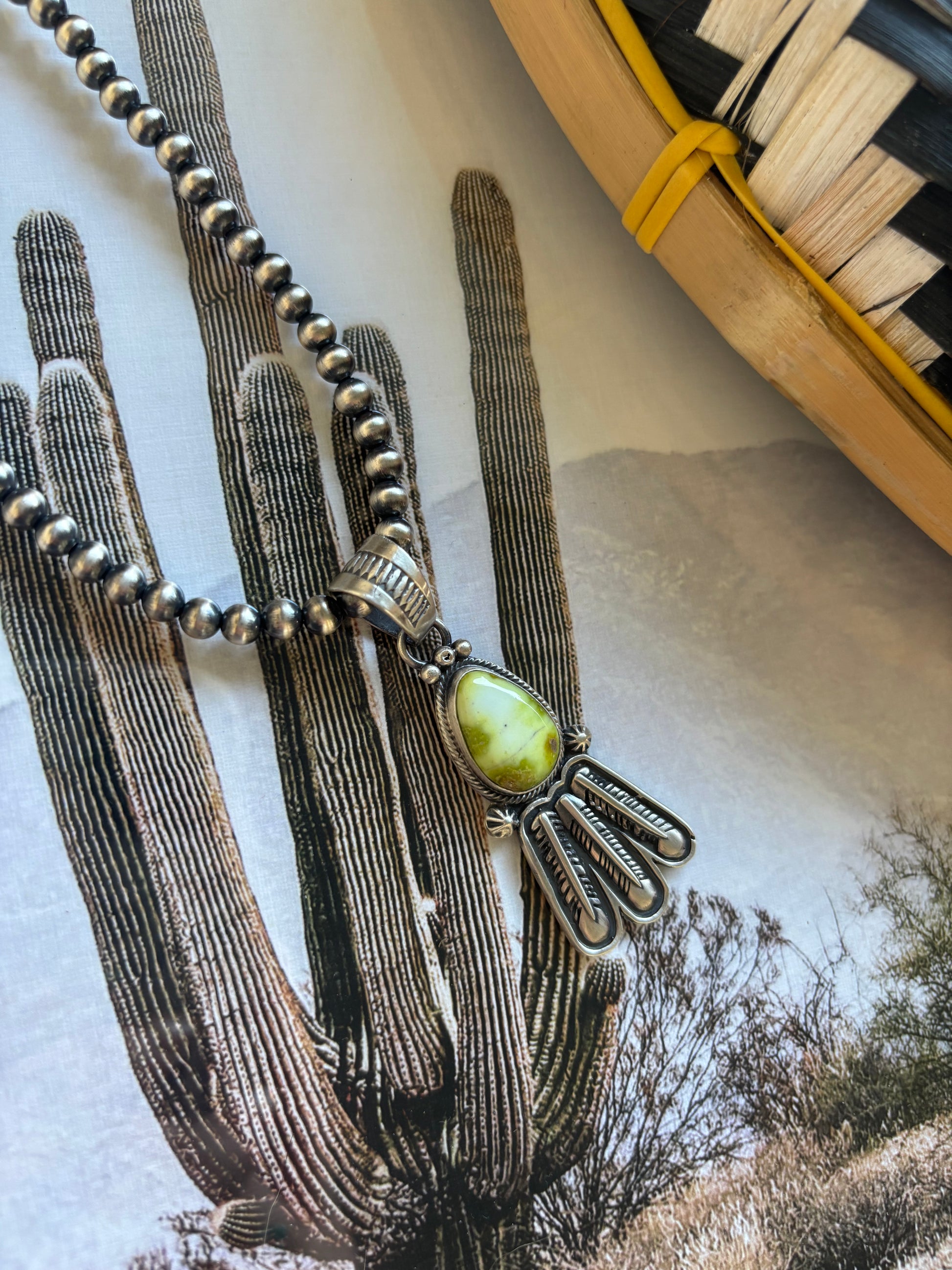 Maria Benally Feather Pendants
