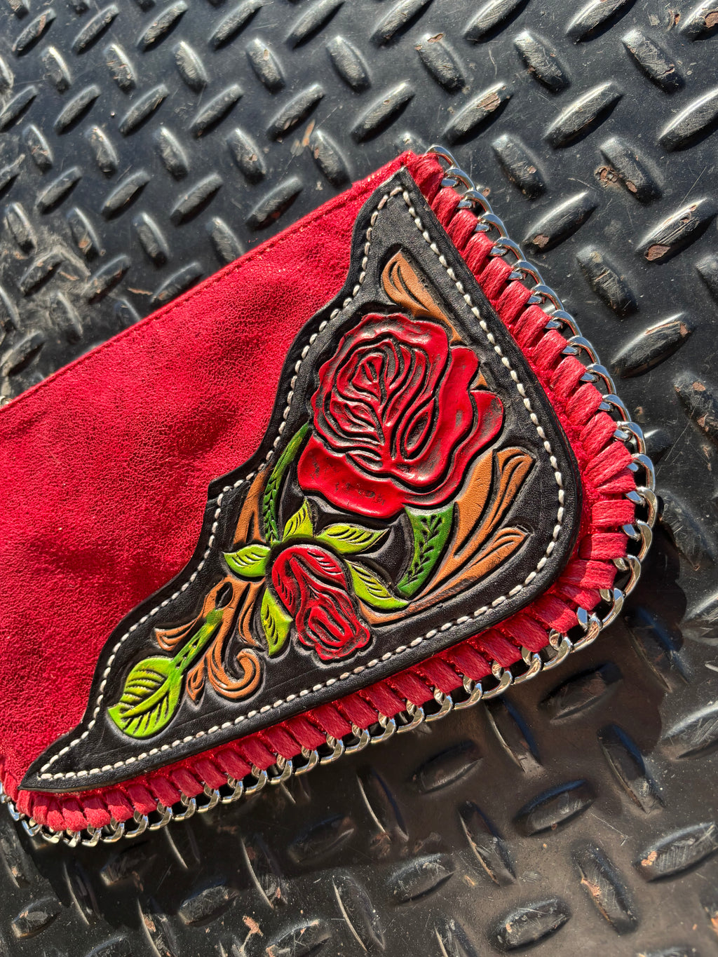 The Casino Purse/Wristlet - Red