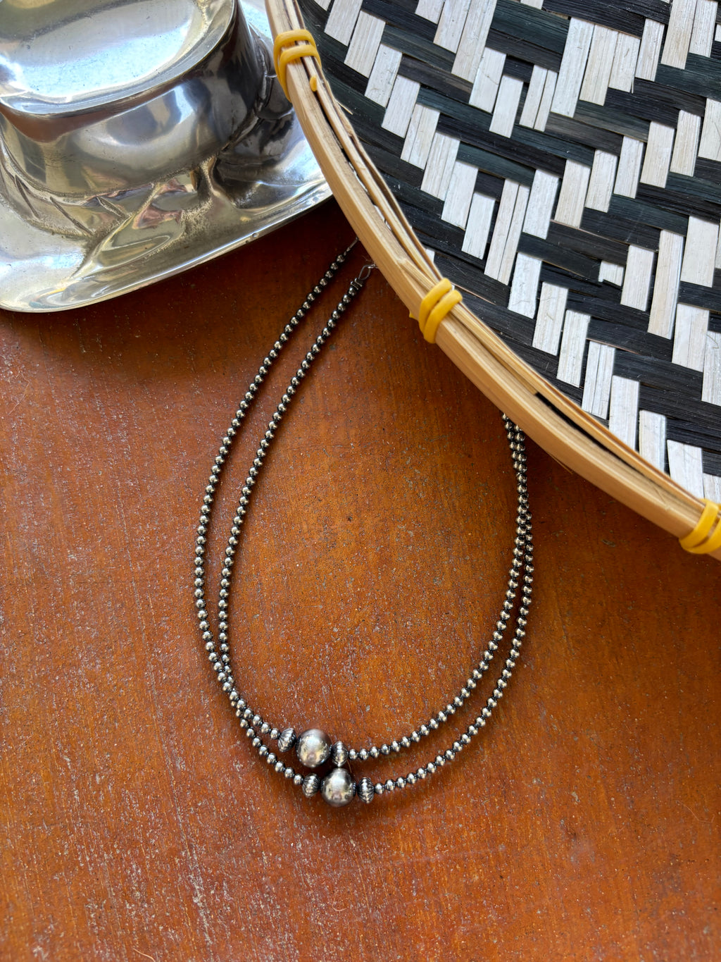 The Fae Sterling Silver Pearl Necklace