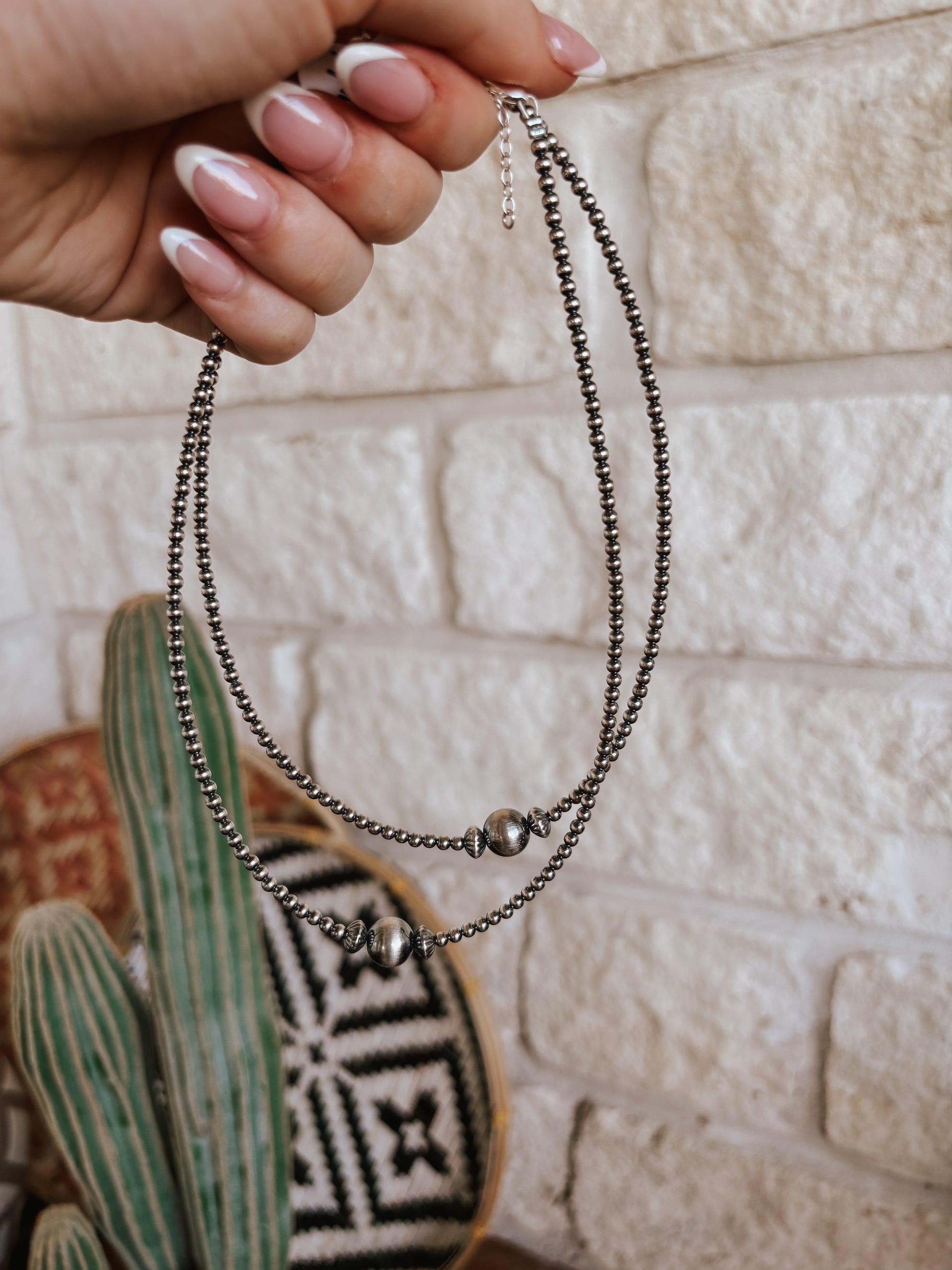 The Fae Sterling Silver Pearl Necklace