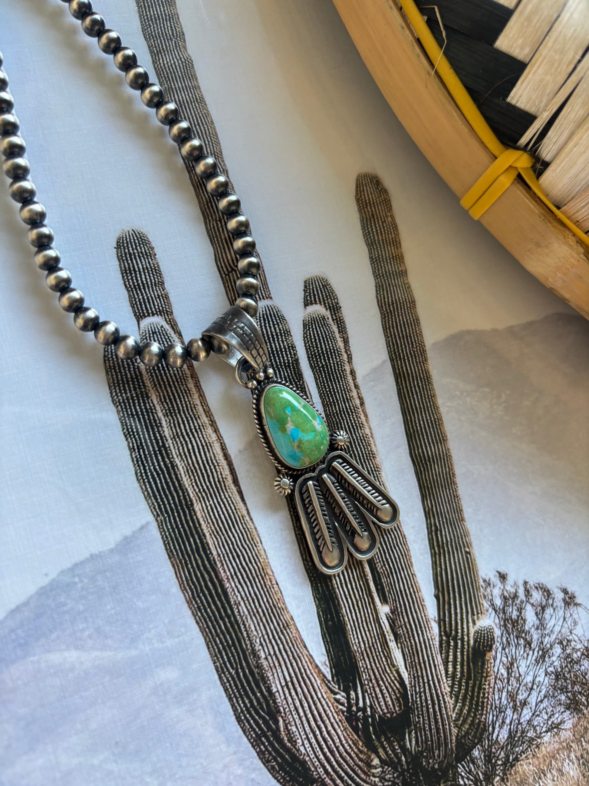 Maria Benally Feather Pendants