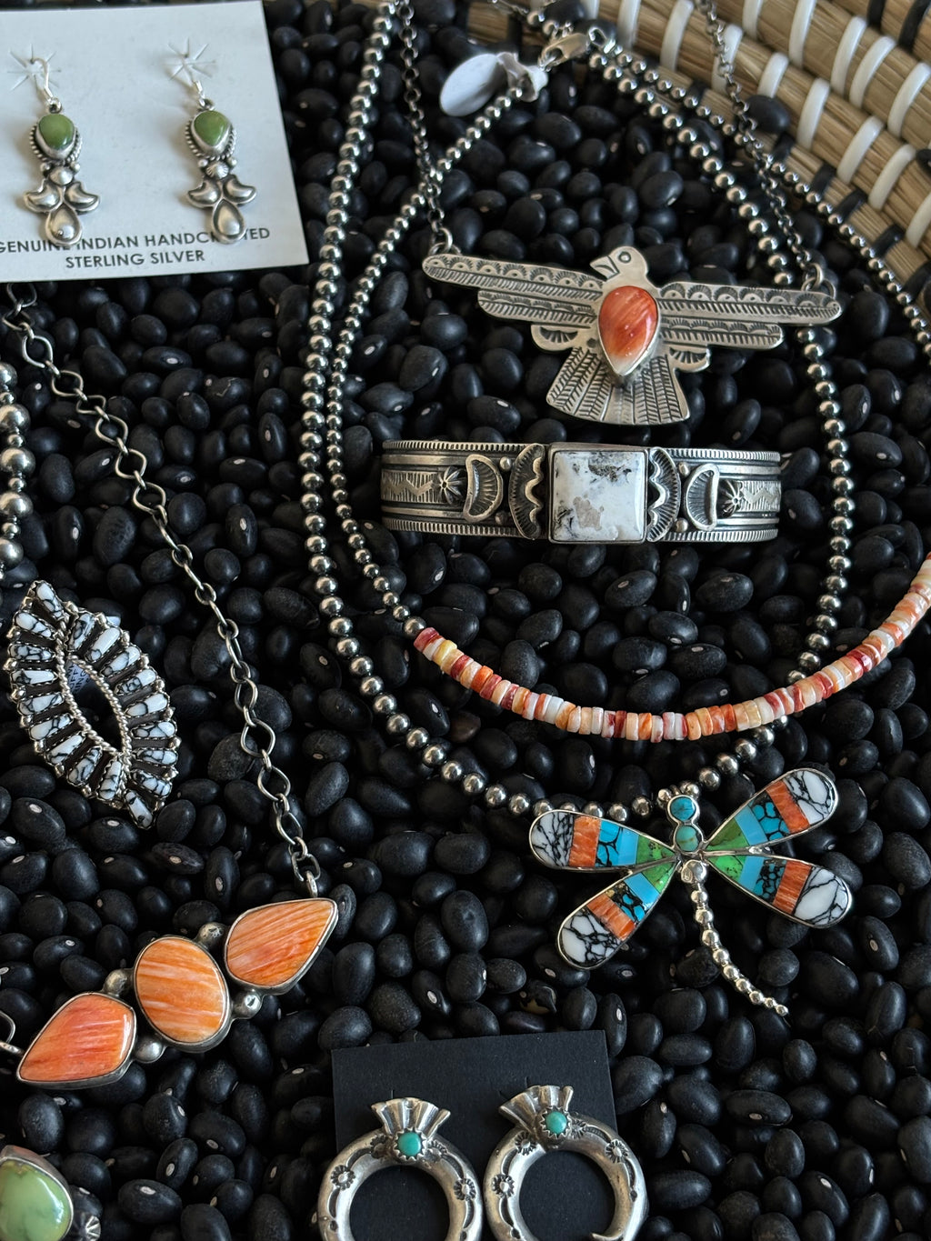 Angus Ahiyite Dragon Fly Pendant & Pin
