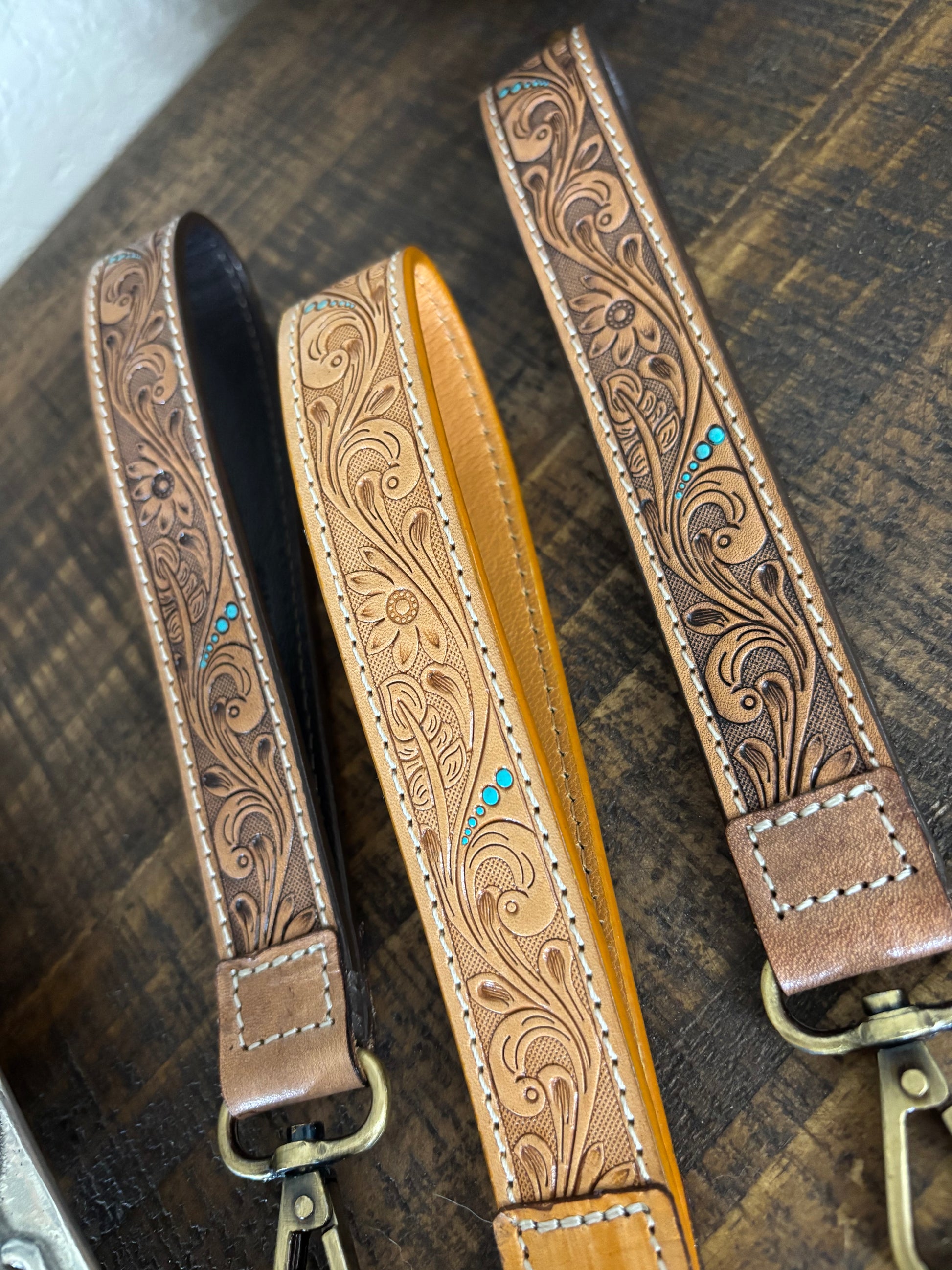 The Hand Tooled Key Fob