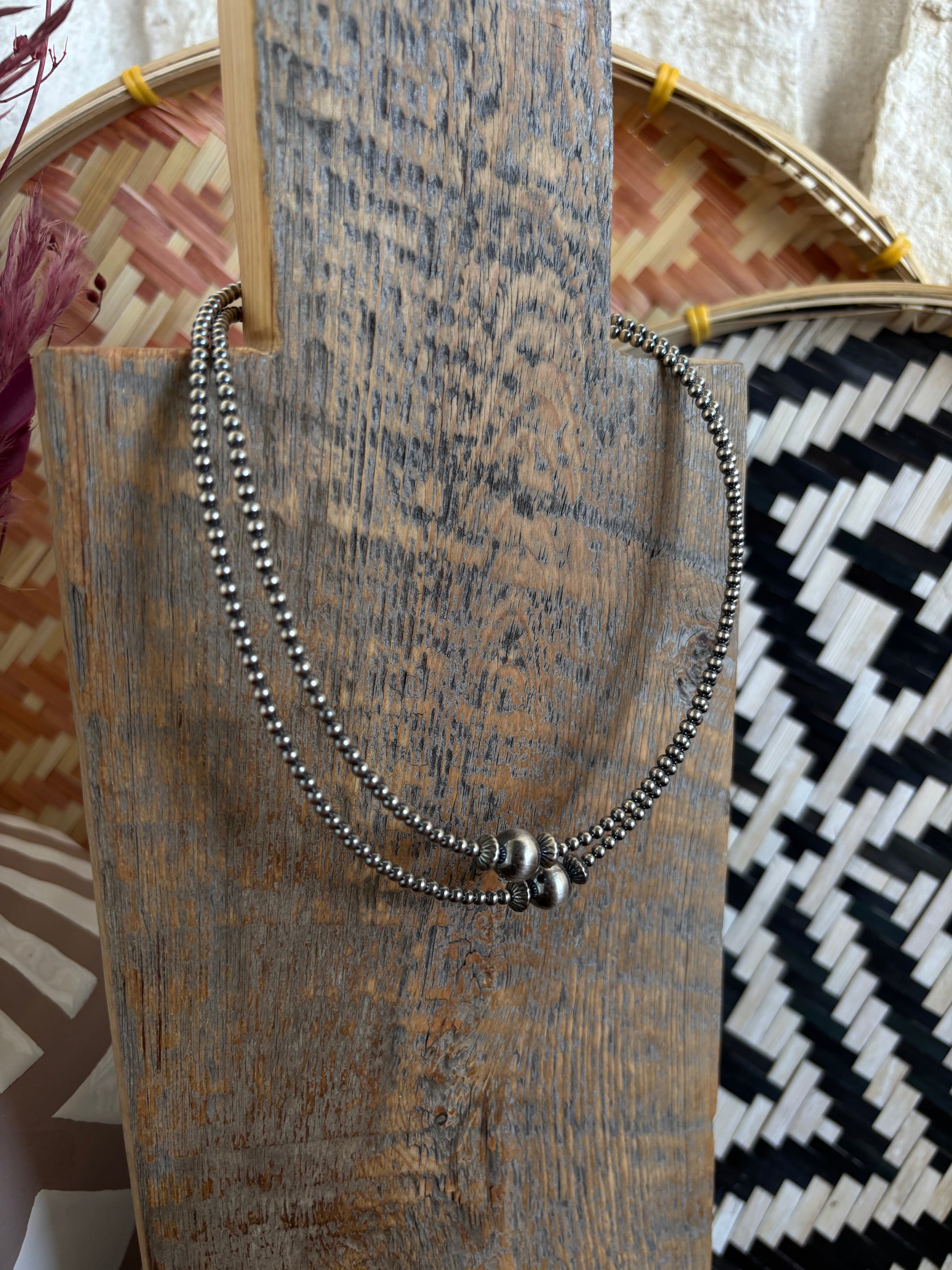 The Fae Sterling Silver Pearl Necklace