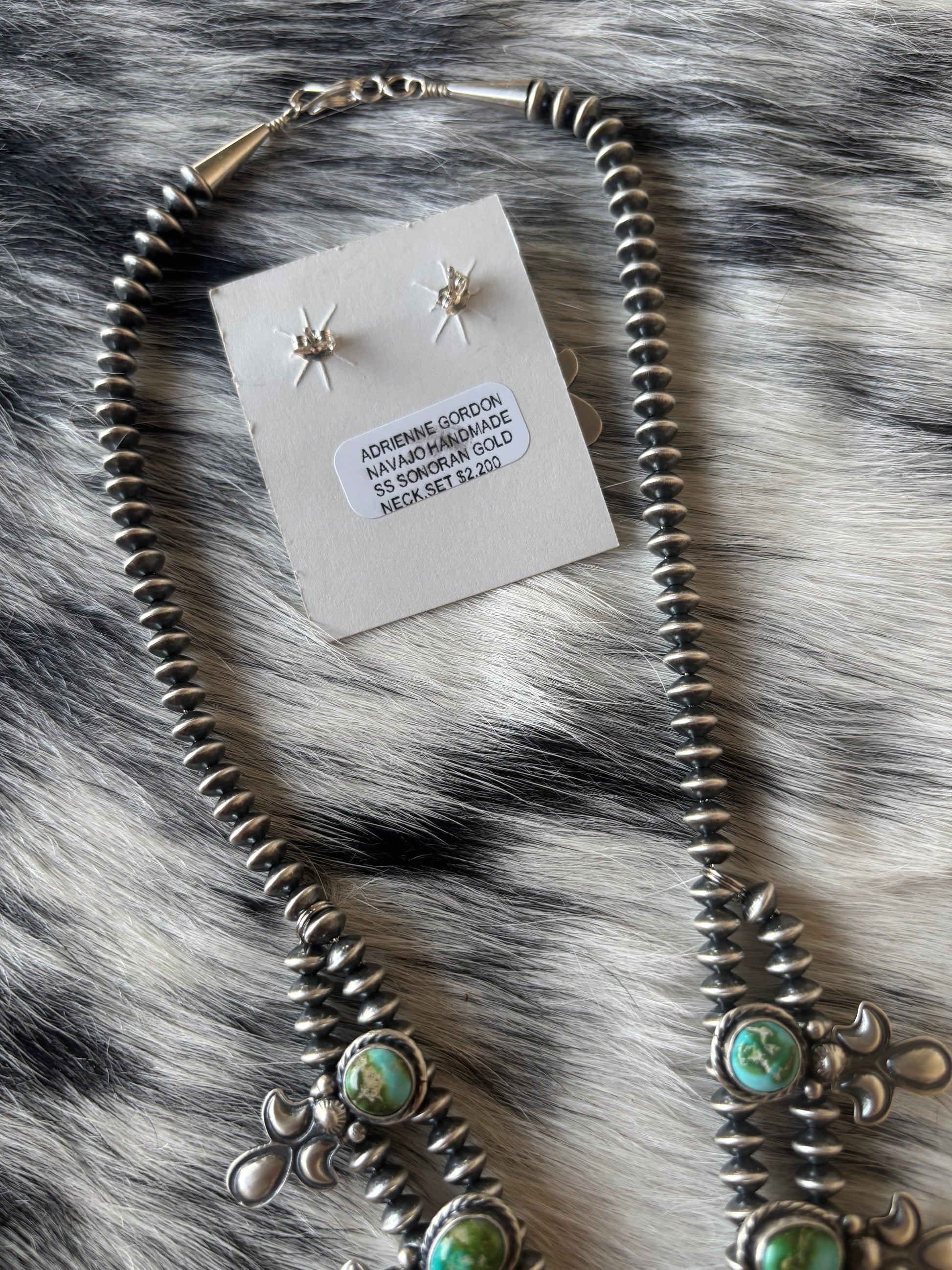 Adrienne Gordon Squash Blossom Set