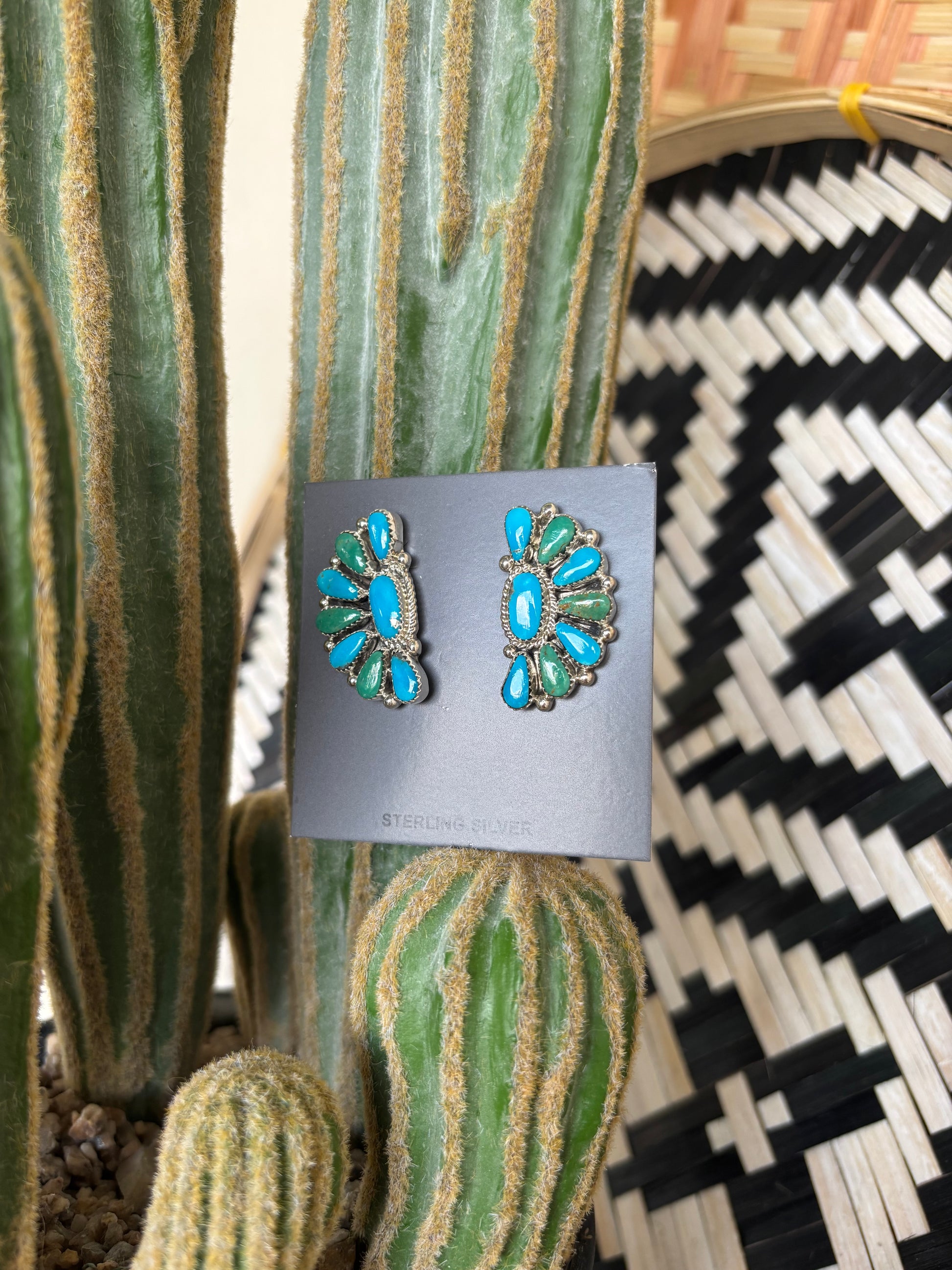 Alicia Wilson Half Cluster Studs