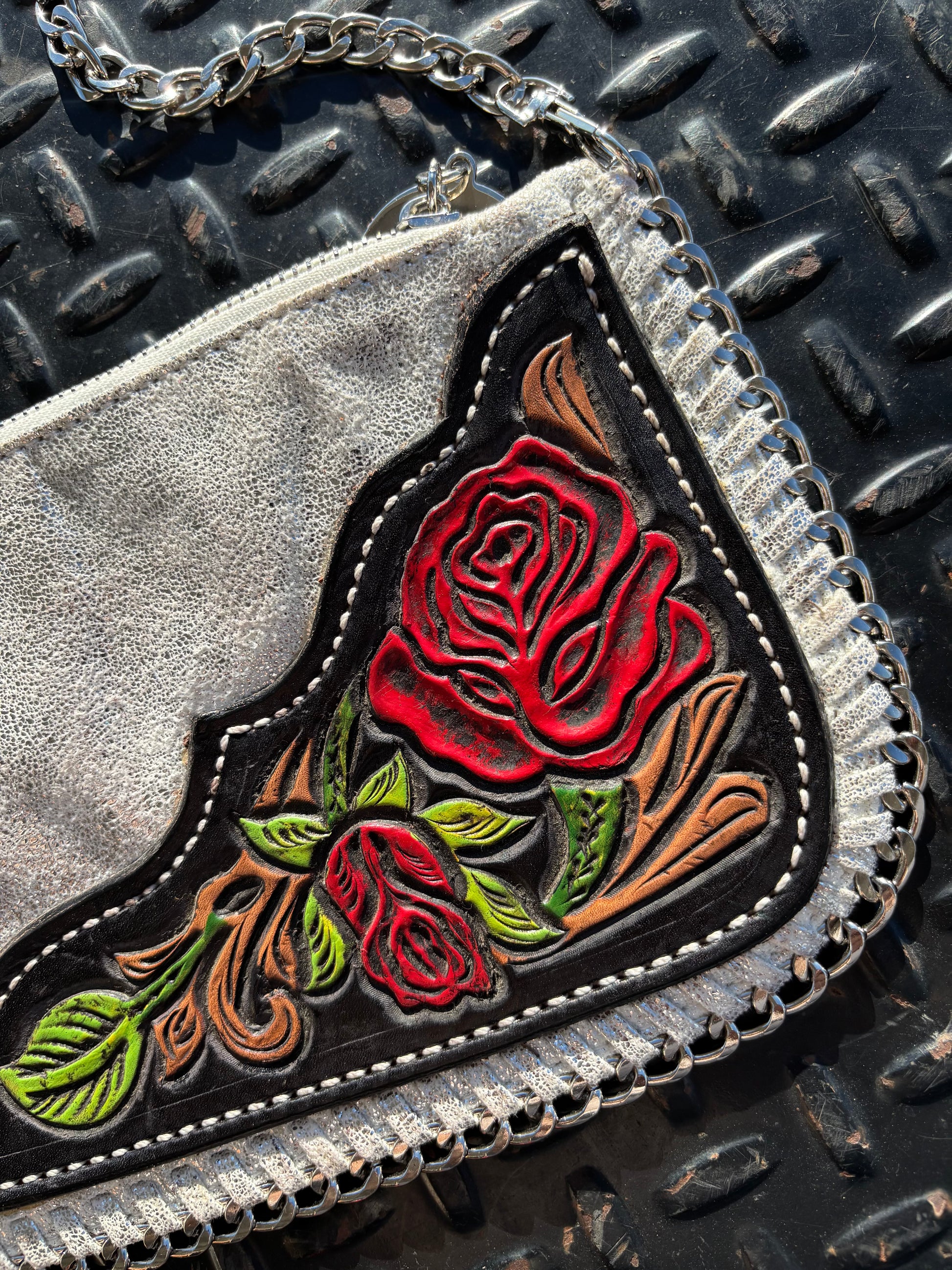 The Casino Purse/Wristlet - Silver