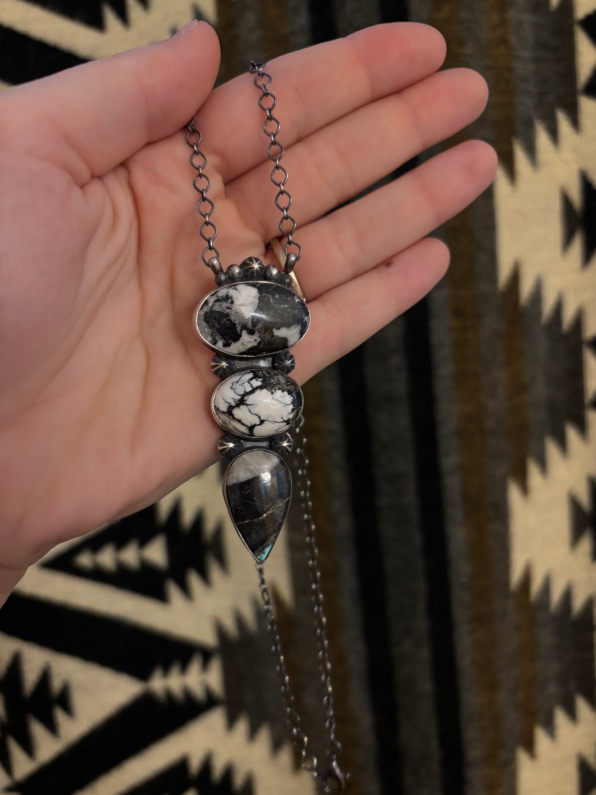 Letricia Largo White Buffalo Necklace