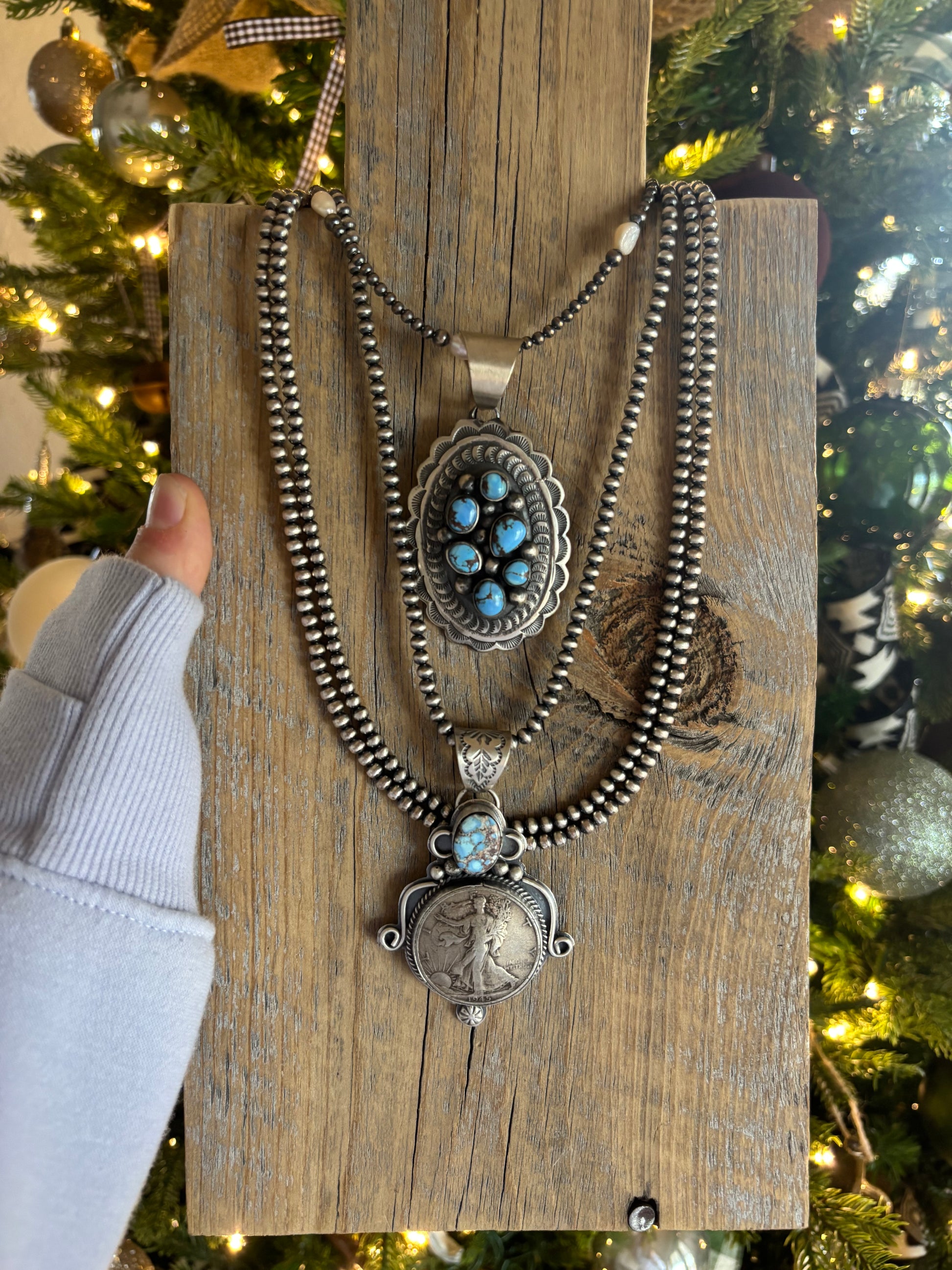 18” 4 MM Sterling Silver Pearl Necklace