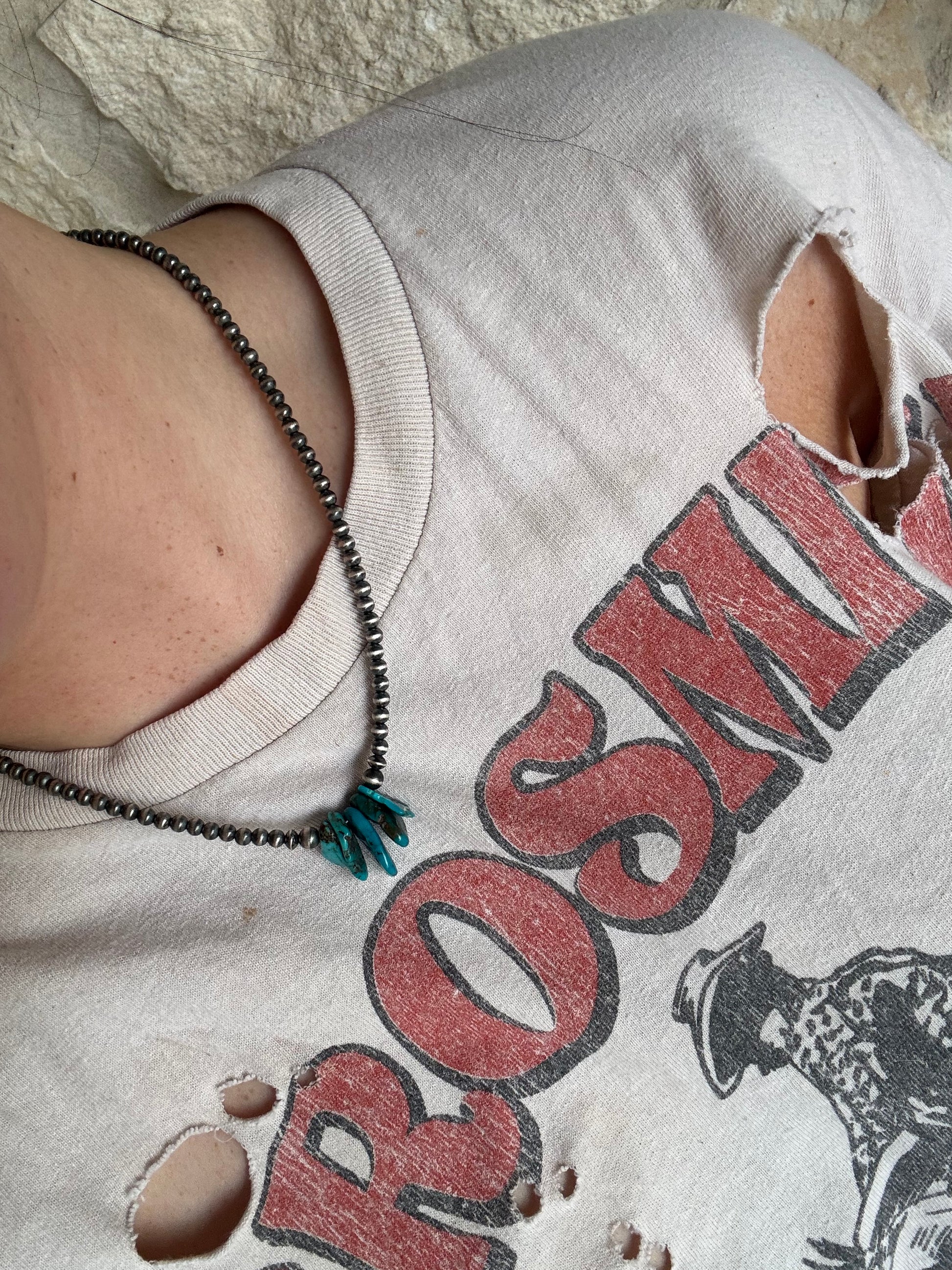 The Sedona Sterling Pearl Necklace