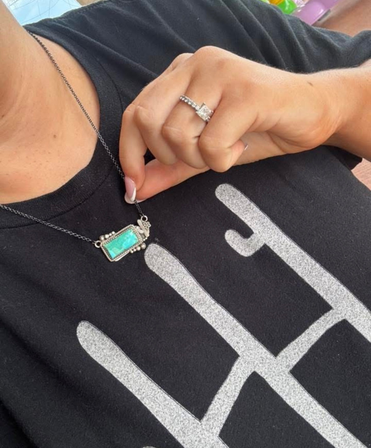 Cactus Bar Necklace
