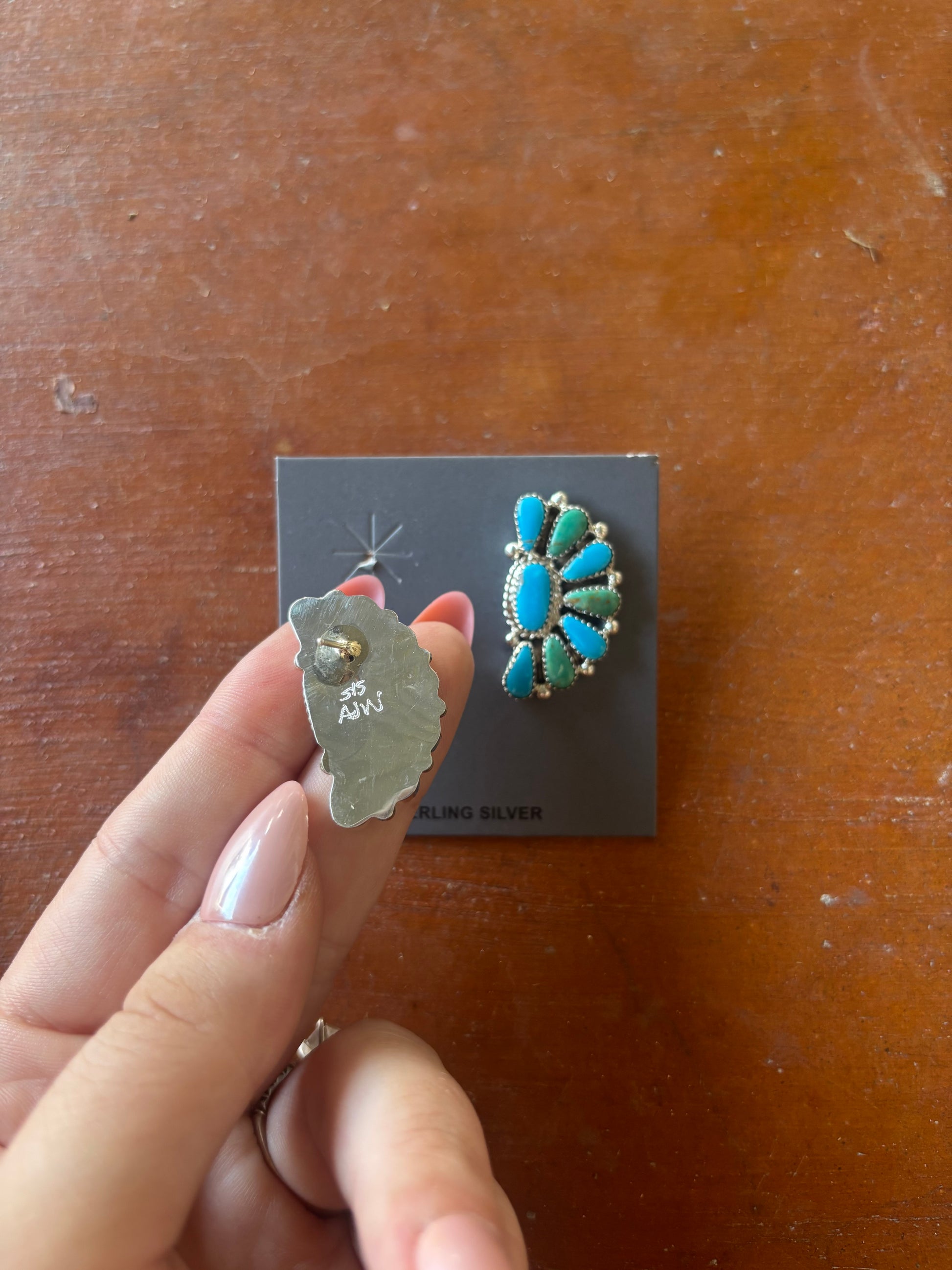 Alicia Wilson Half Cluster Studs