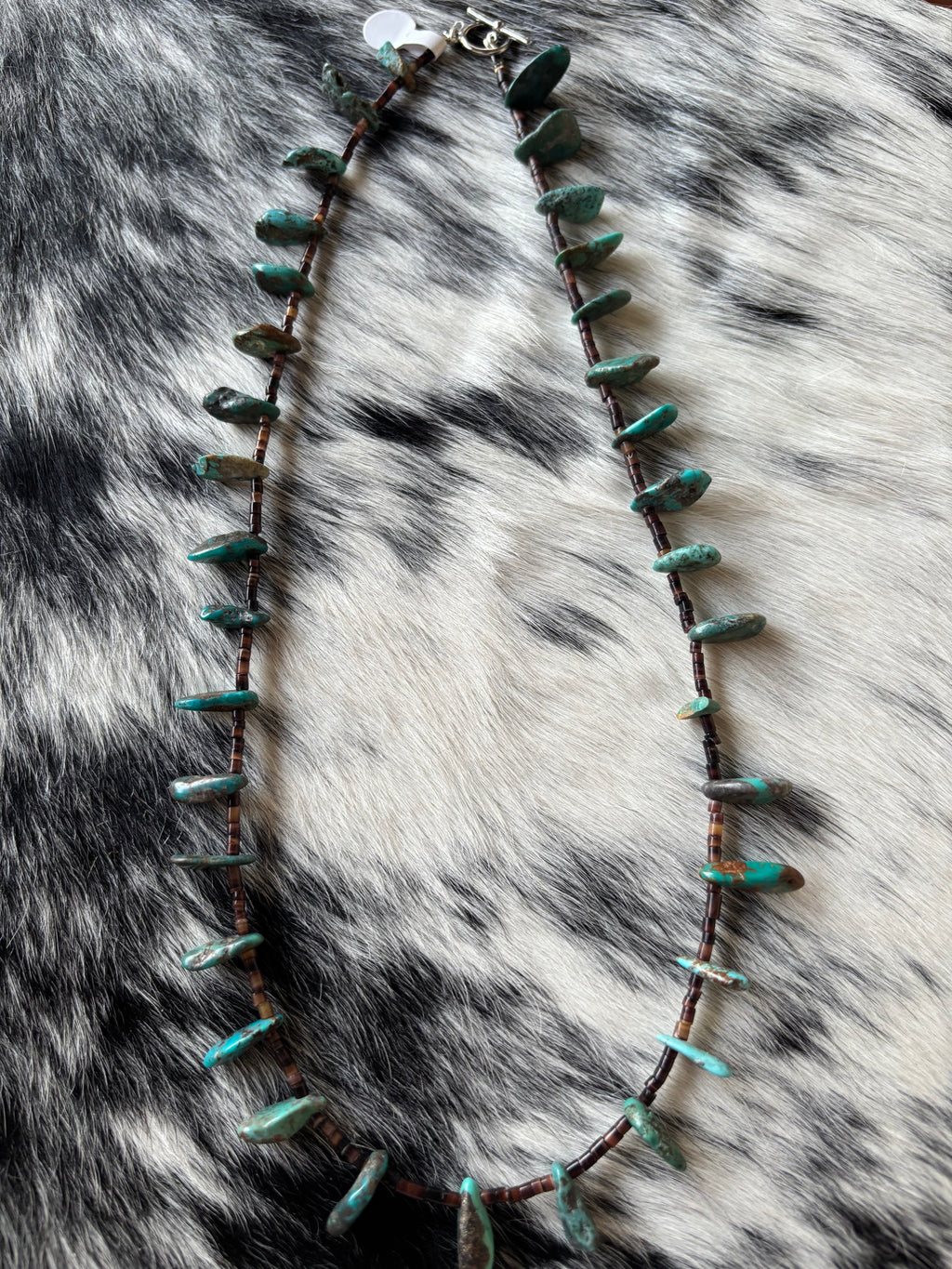 Turquoise Shell Layering Necklace