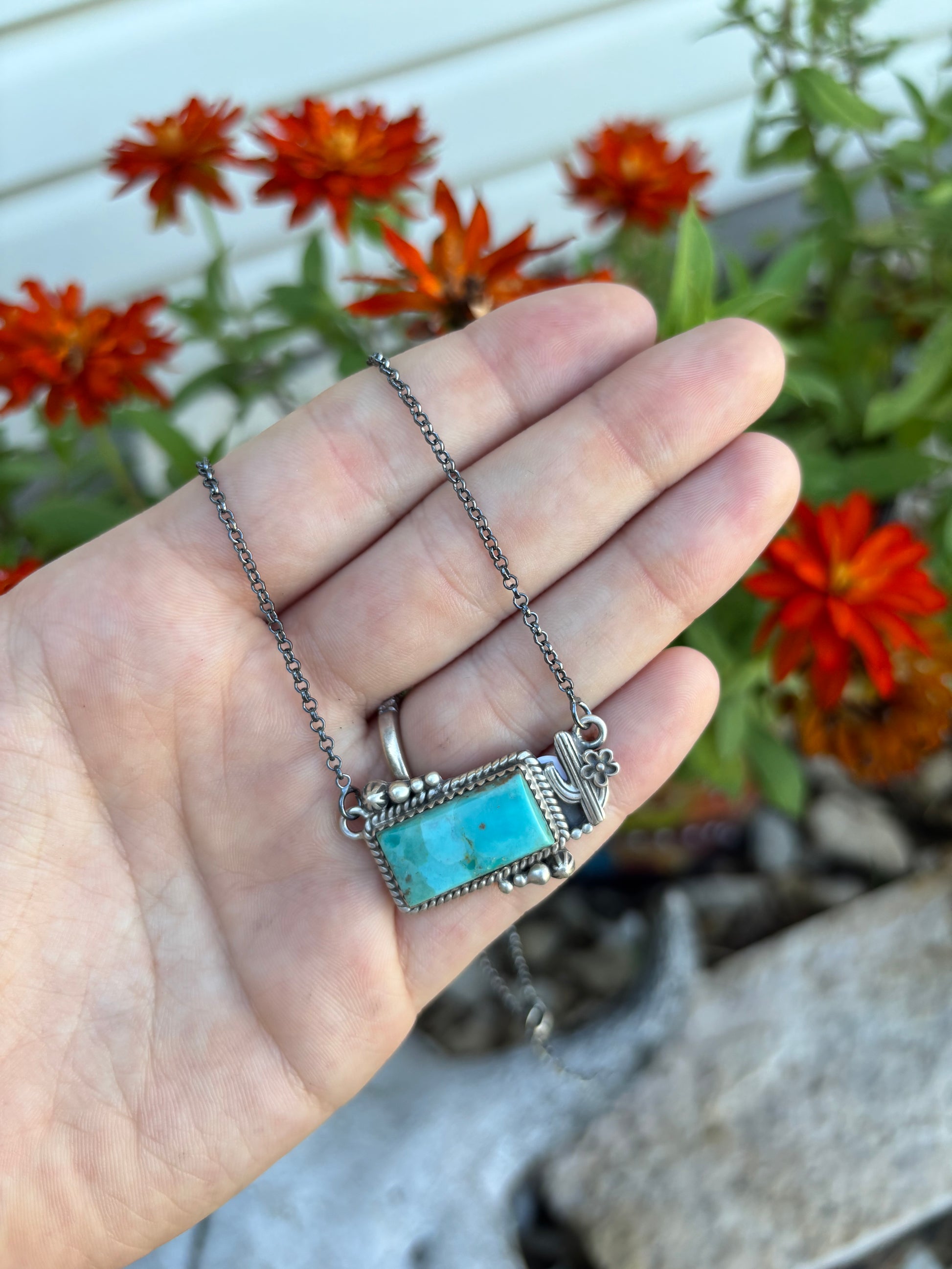 Cactus Bar Necklace