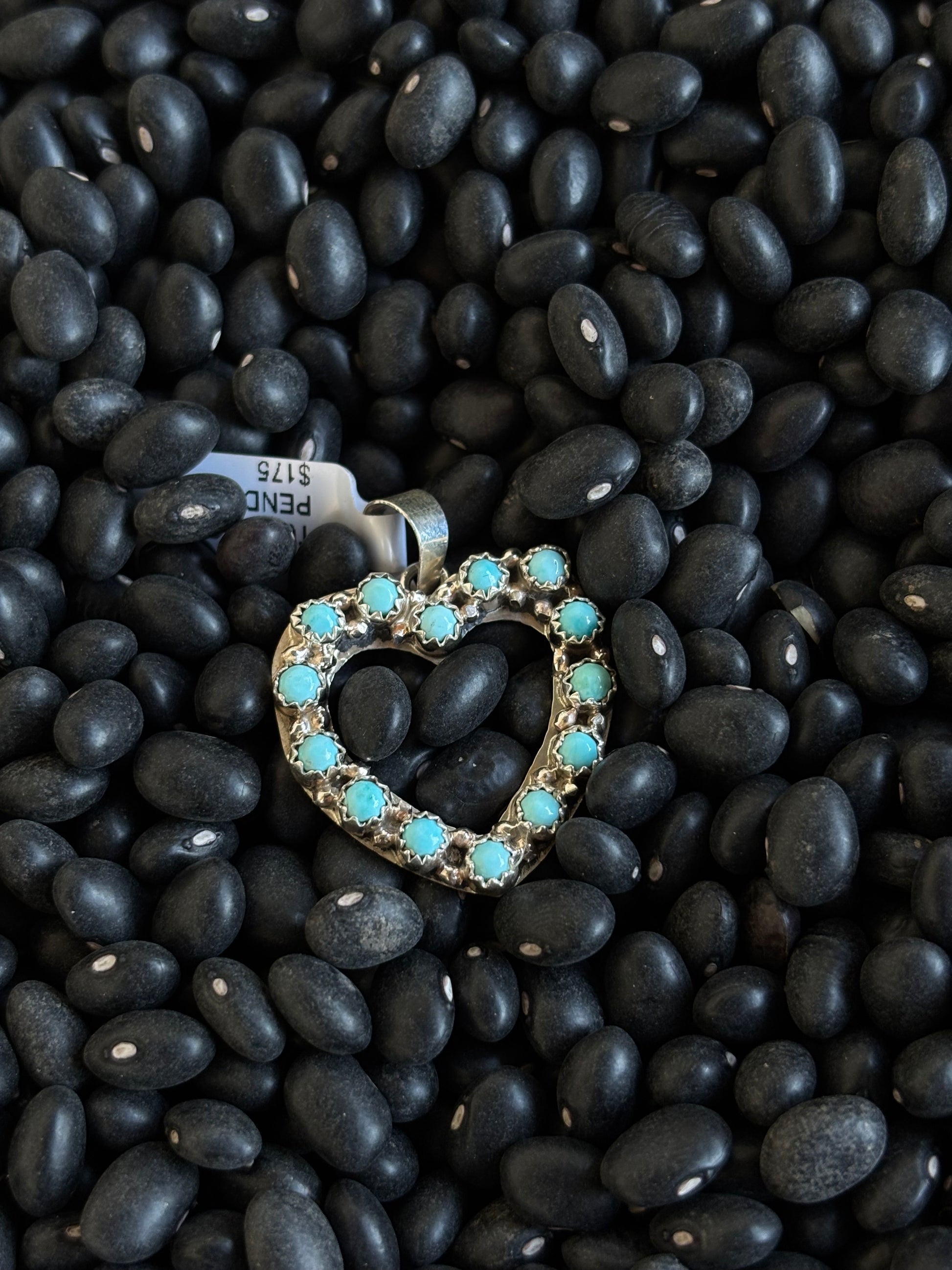Scott Skeets Heart Pendant