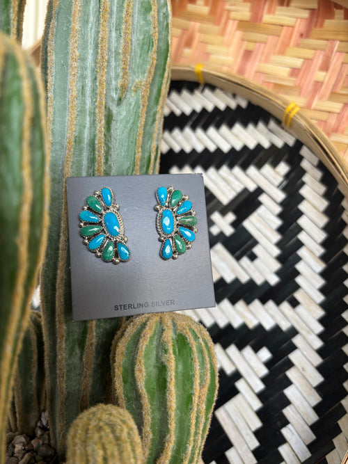 Alicia Wilson Half Cluster Studs